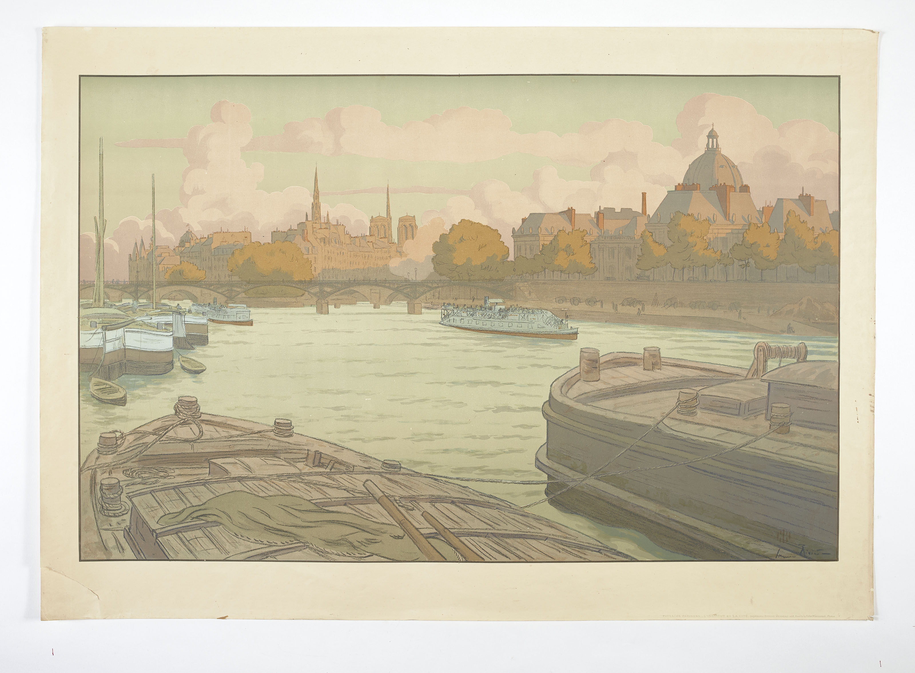 HENRI RIVIERE (18641951) , Paysages parisiens Christie's