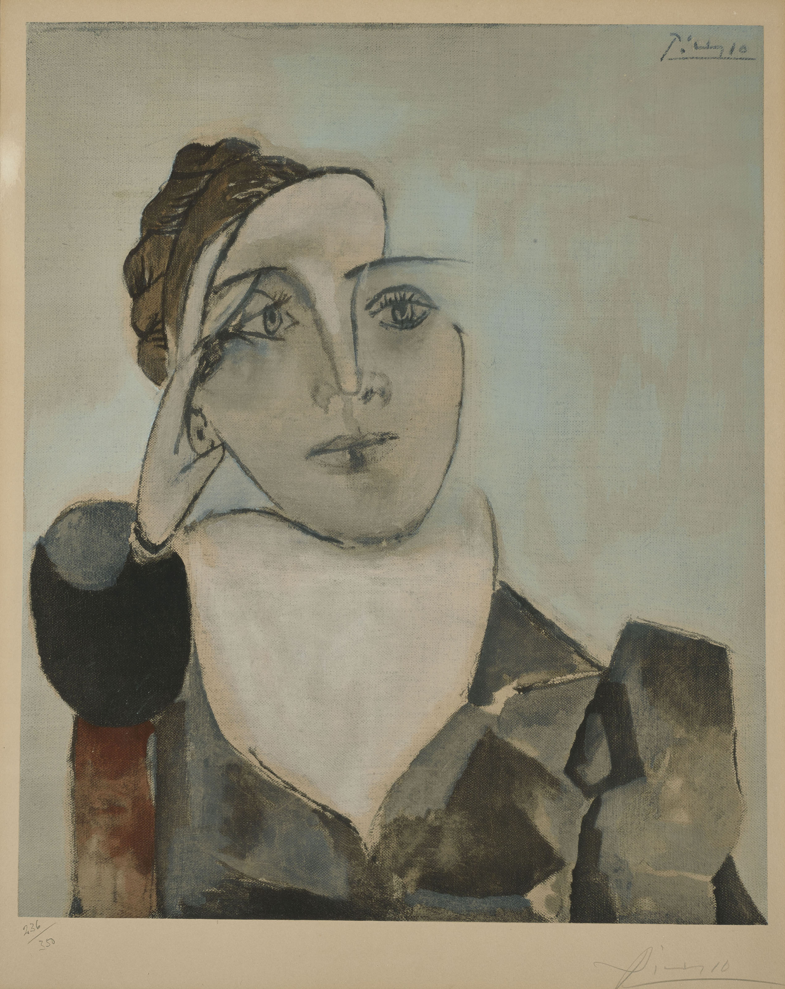 D Apres Pablo Picasso 1881 1973 Portrait De Dora Maar Christie S