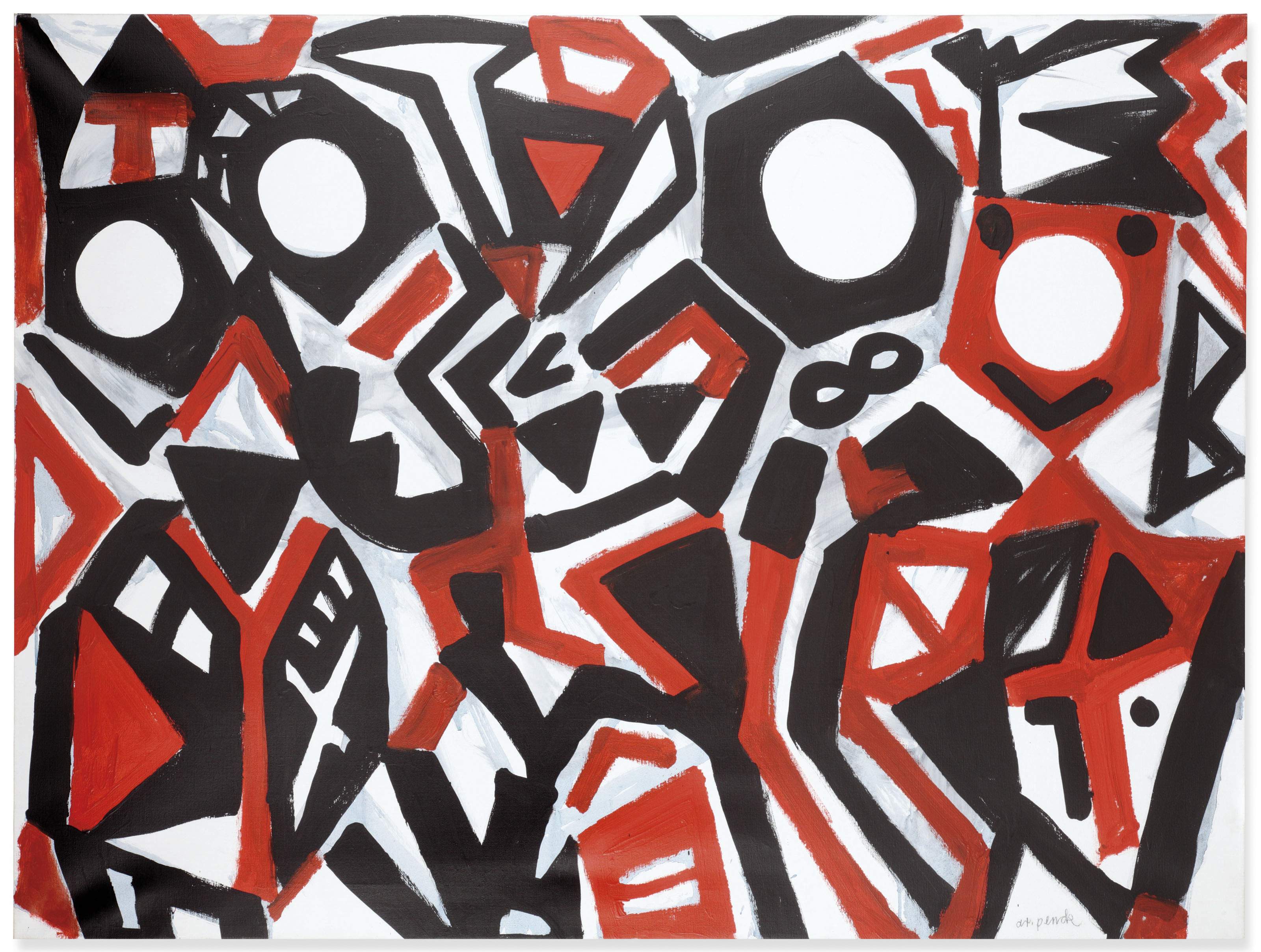 A. R. Penck (1939-2017) , Extrem (Extreme) | Christie's