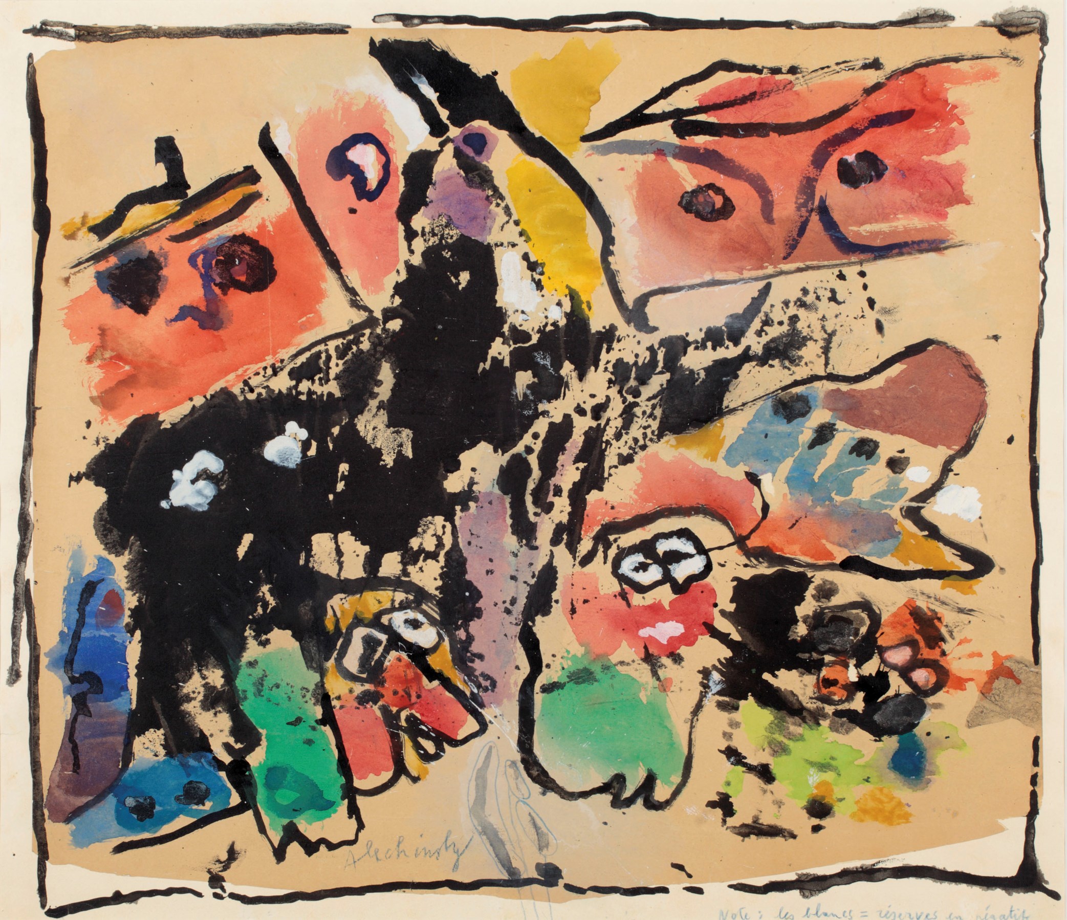 Pierre Alechinsky (b. 1927)