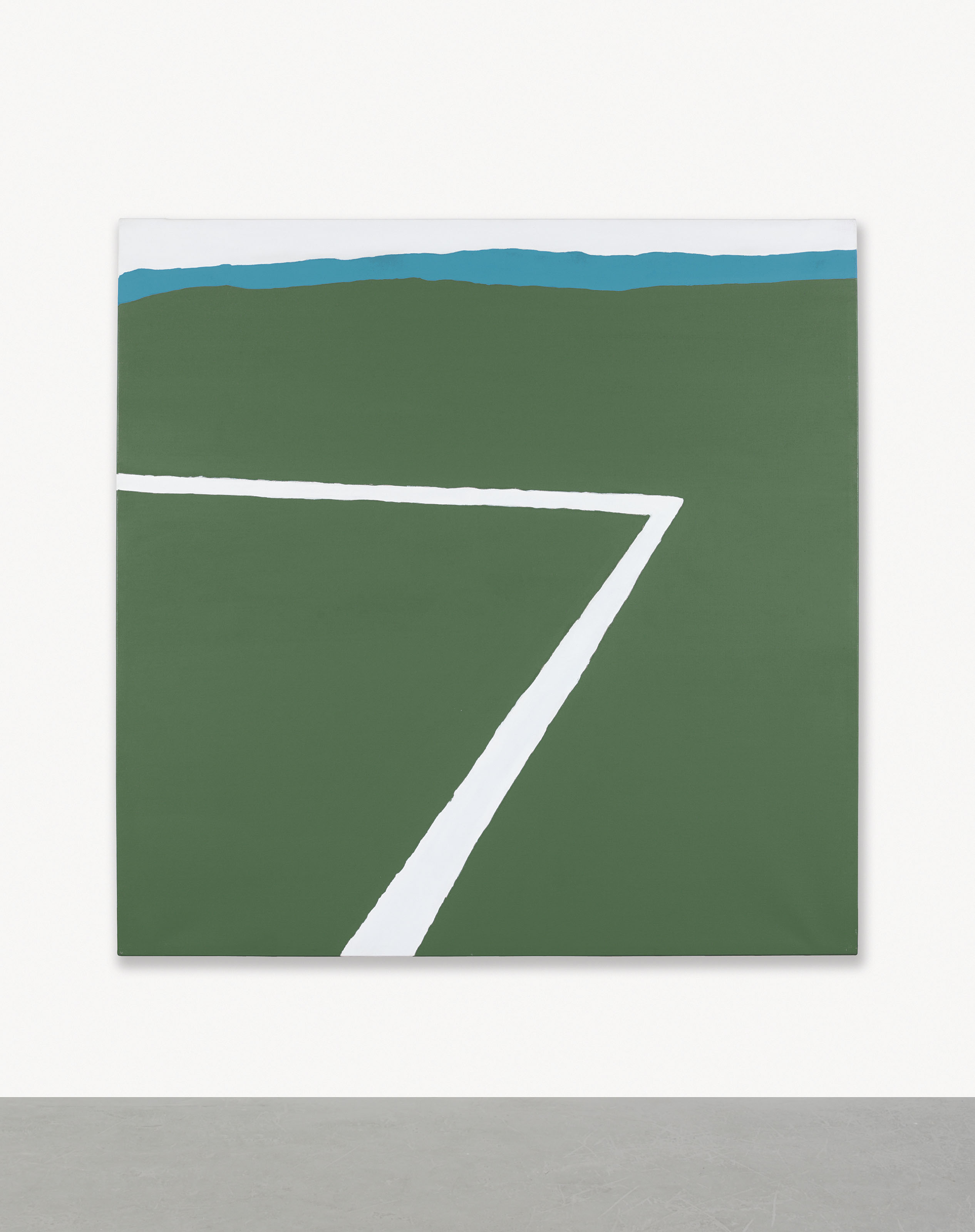 Raoul De Keyser 1930 2012 Kalklijn Chalk Line 20th Century