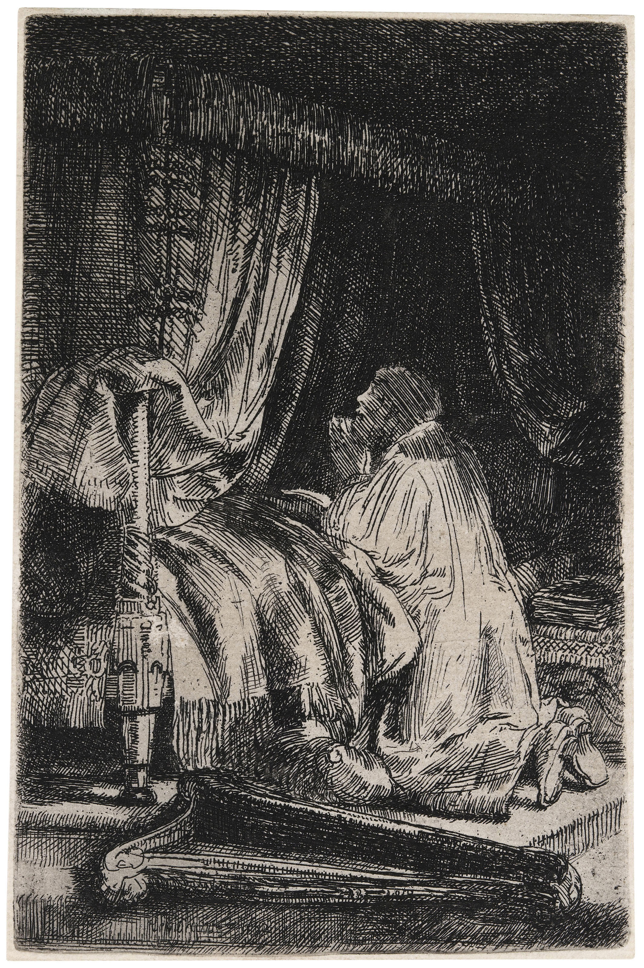 REMBRANDT HARMENSZ. VAN RIJN (1606-1669), David in Prayer | Christie's