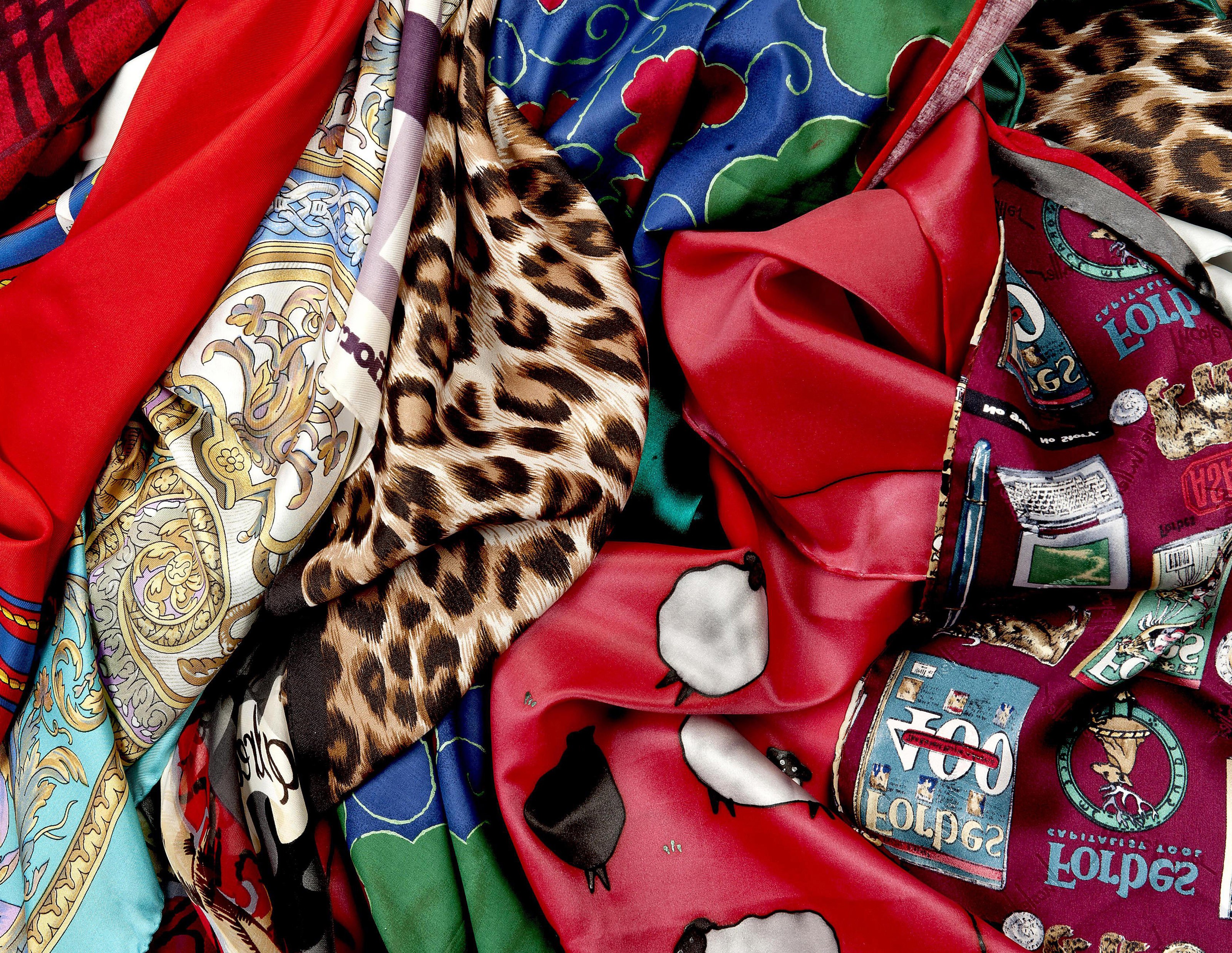 A COLLECTION OF SILK SCARVES, VARIOUS Christie’s