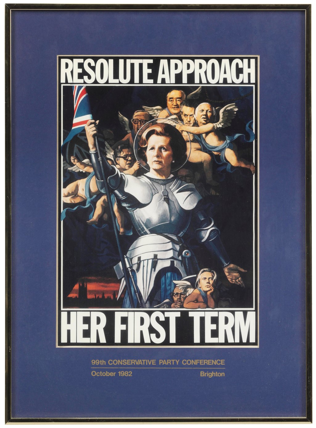 A Collection Of Framed Photographs And A Poster Relating To Margaret Thatcher And Her Time In Politics Later 20th Century Christie S