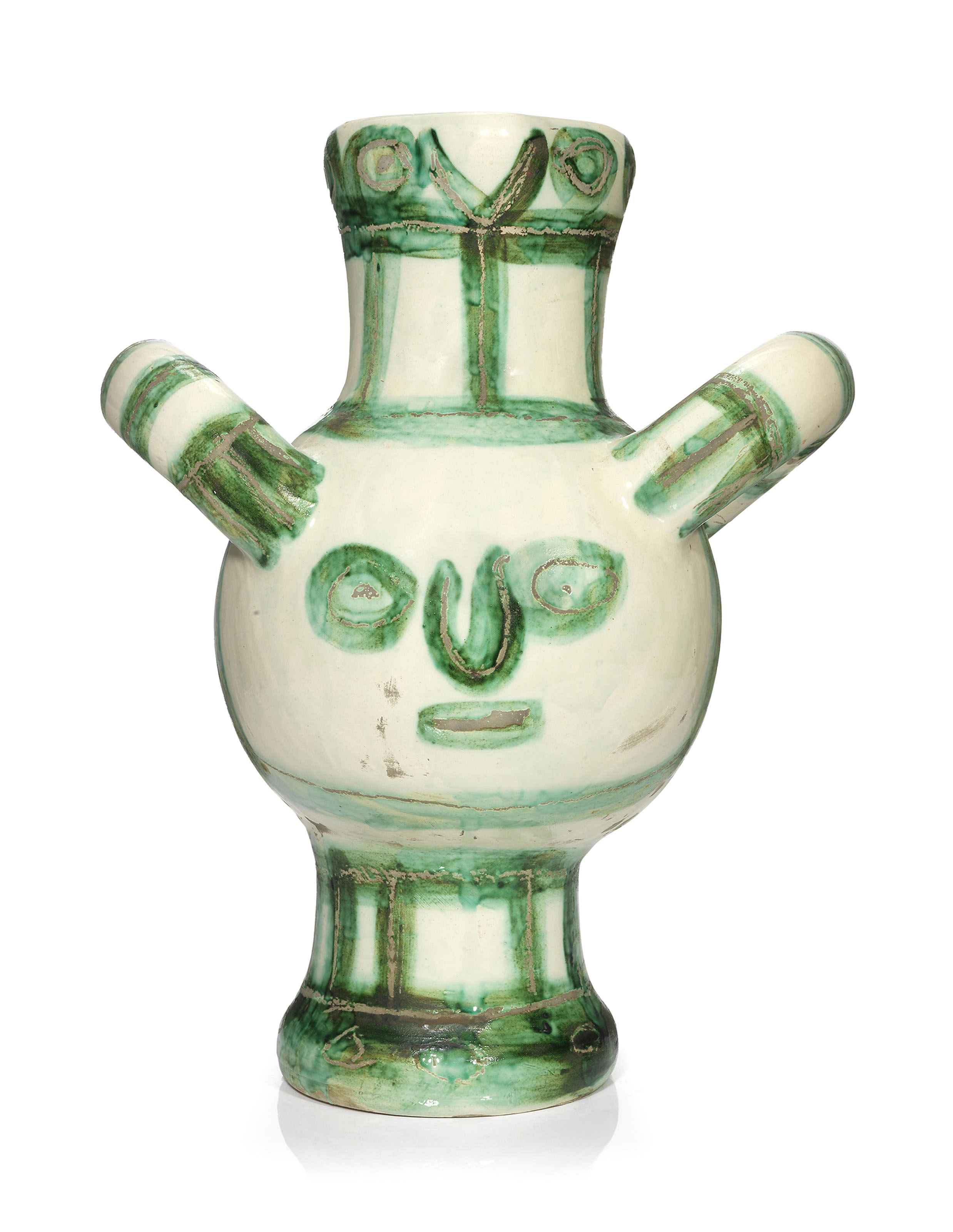 PABLO PICASSO (1881-1973), Vase gros oiseau vert (A.R. 453