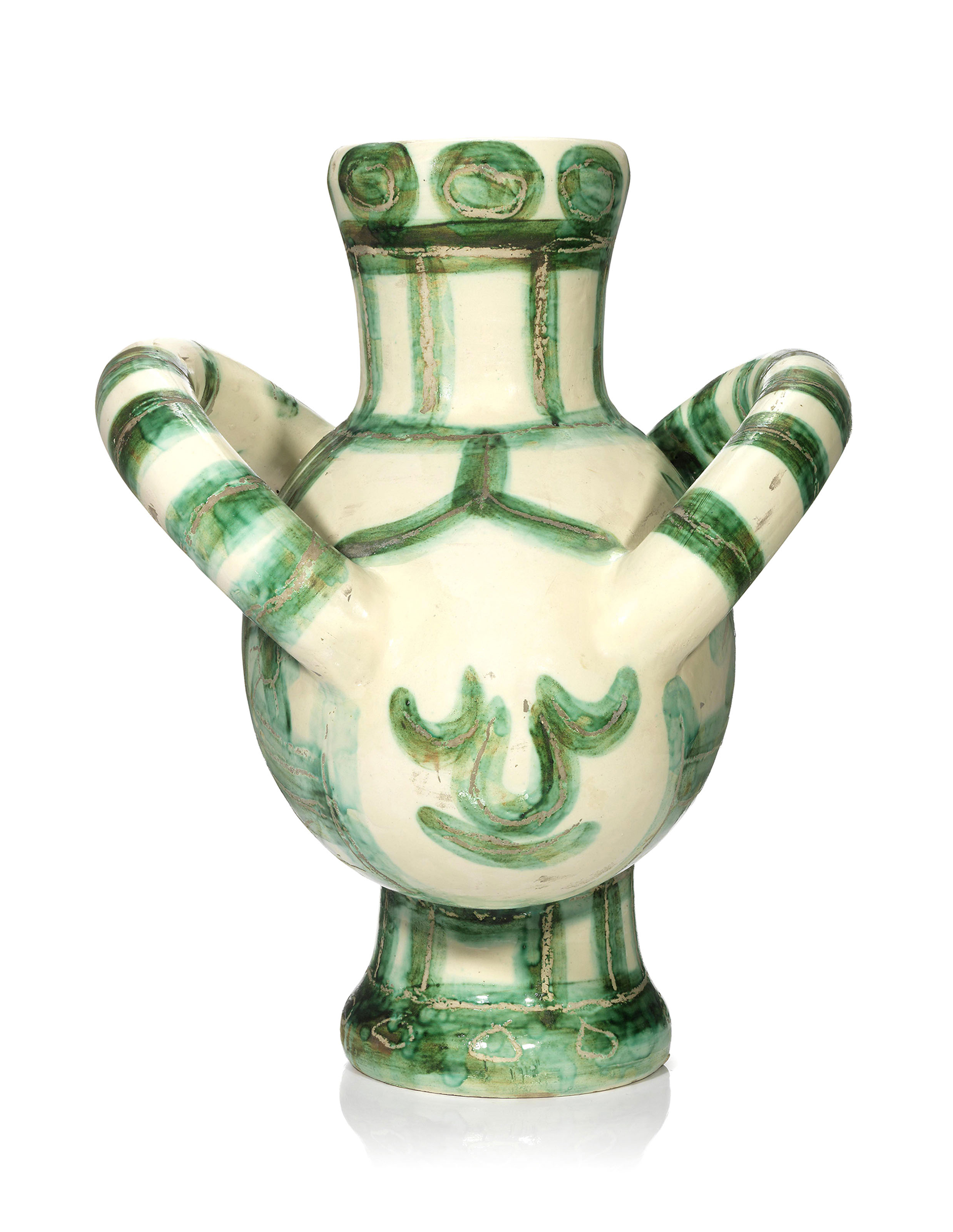 PABLO PICASSO (1881-1973), Vase gros oiseau vert (A.R. 453
