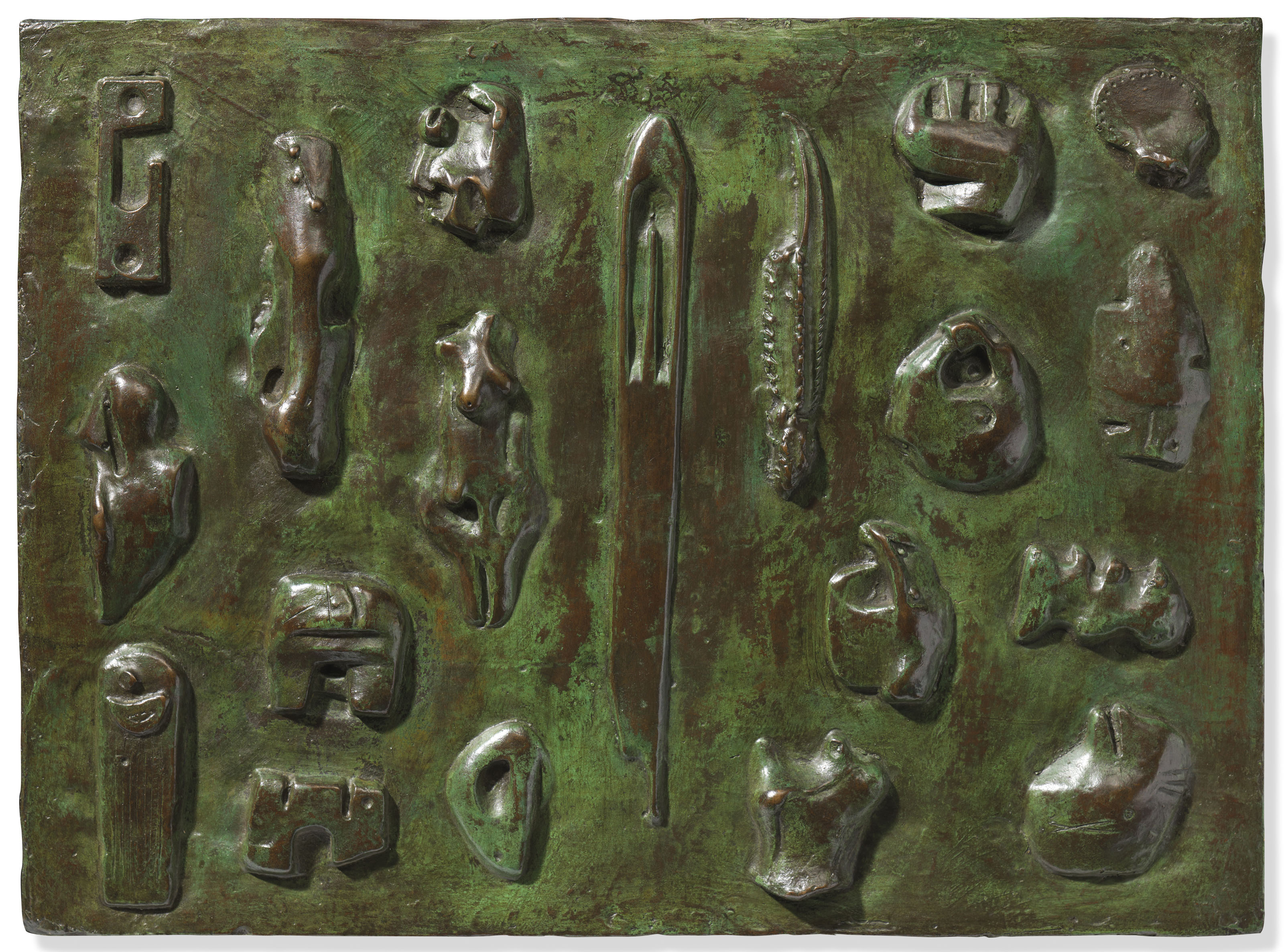 Wall Relief: Maquette No. 6