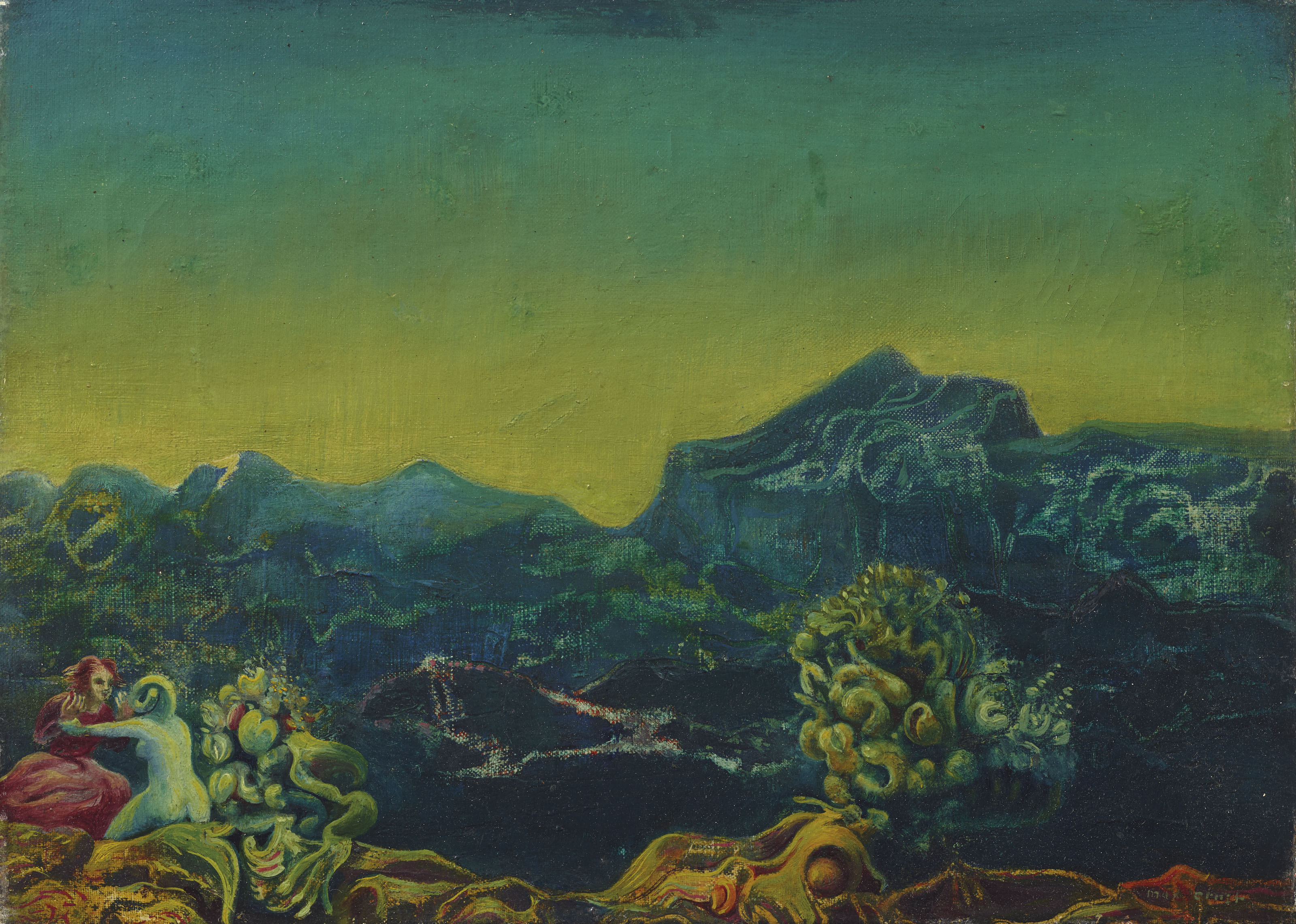 Max Ernst 1891 1976 Aux Antipodes Du Paysage 1930s