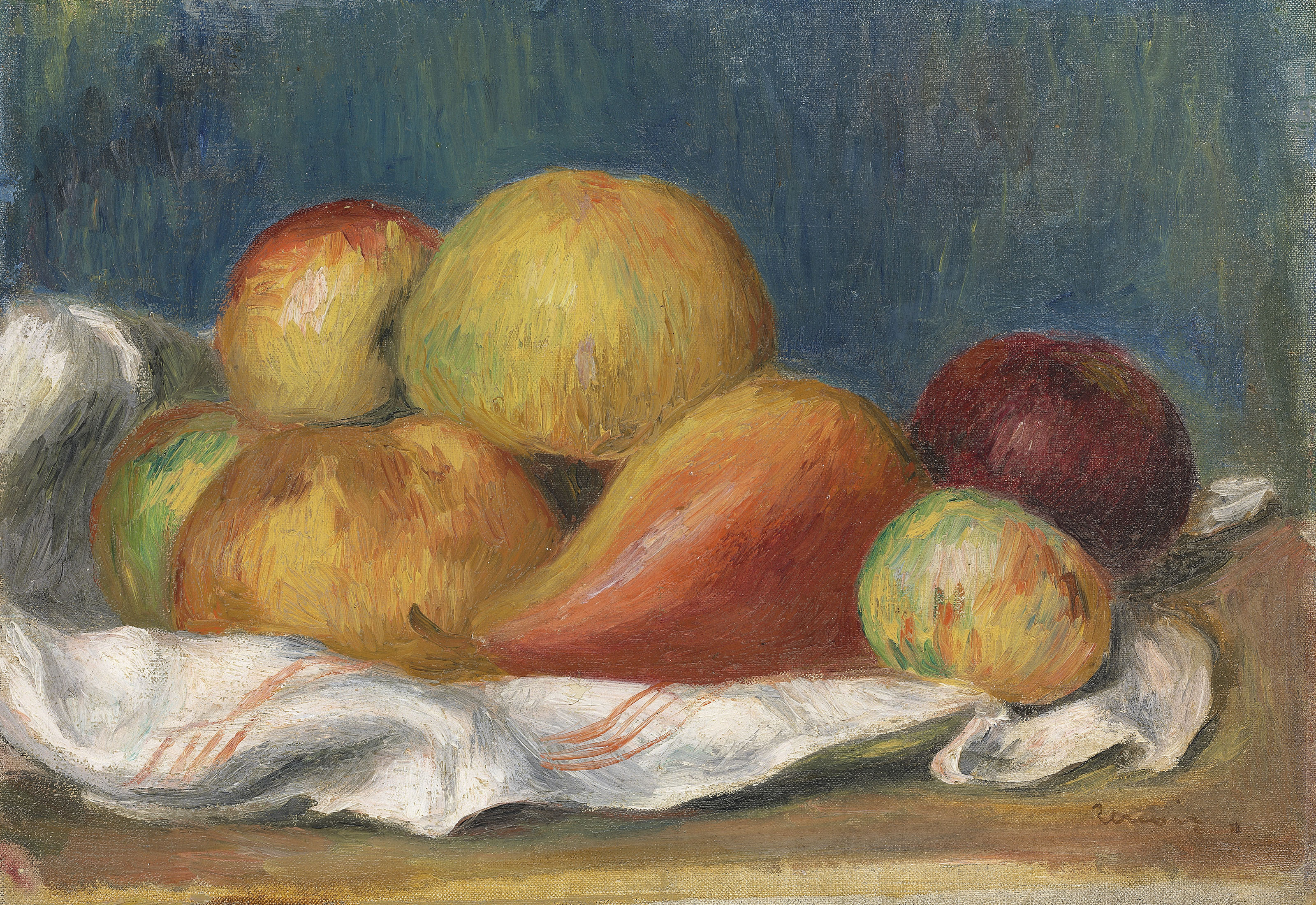 Pierre-Auguste Renoir (1841-1919), Nature morte aux pommes