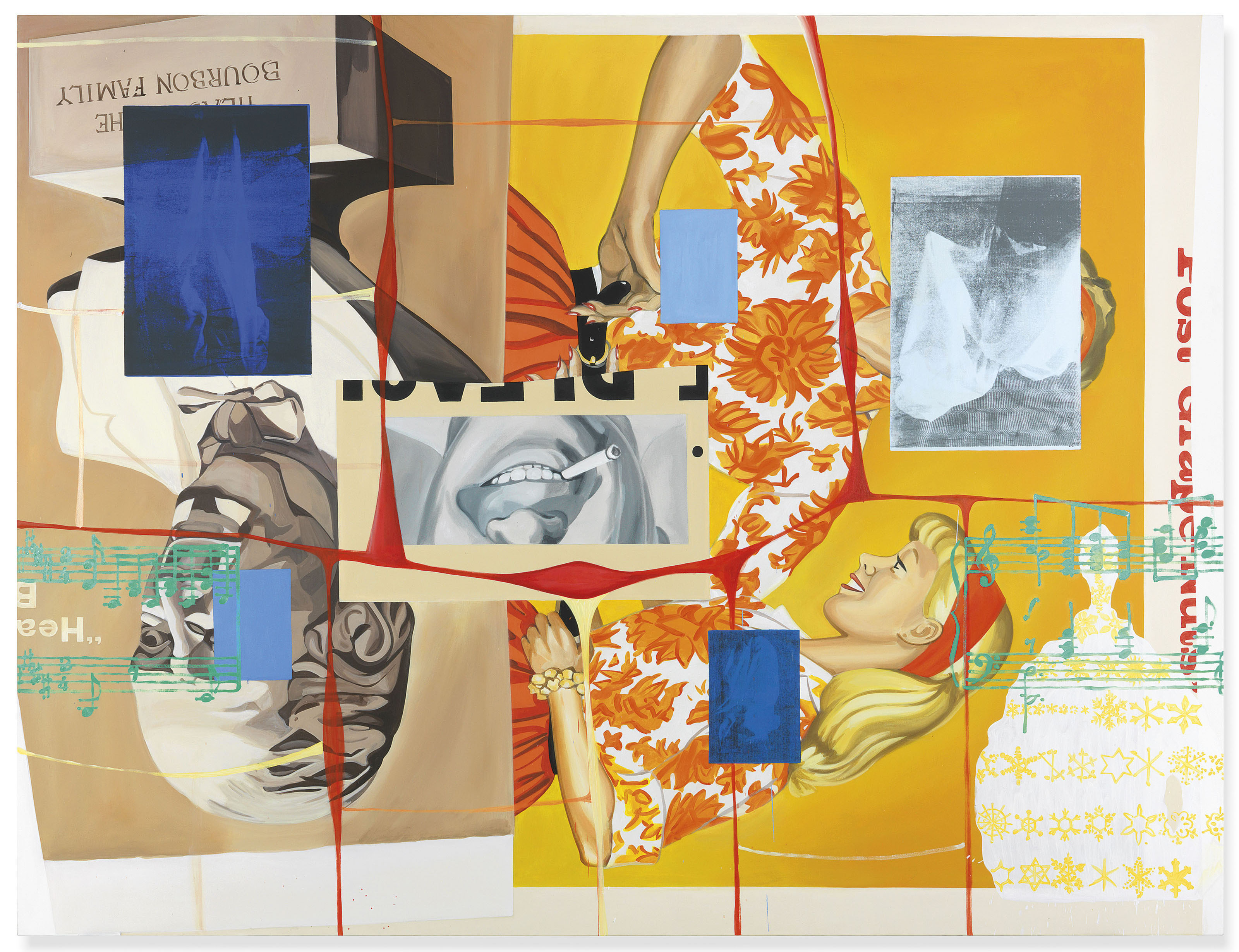 David Salle (b. 1952) , Bigger Rack Christie's
