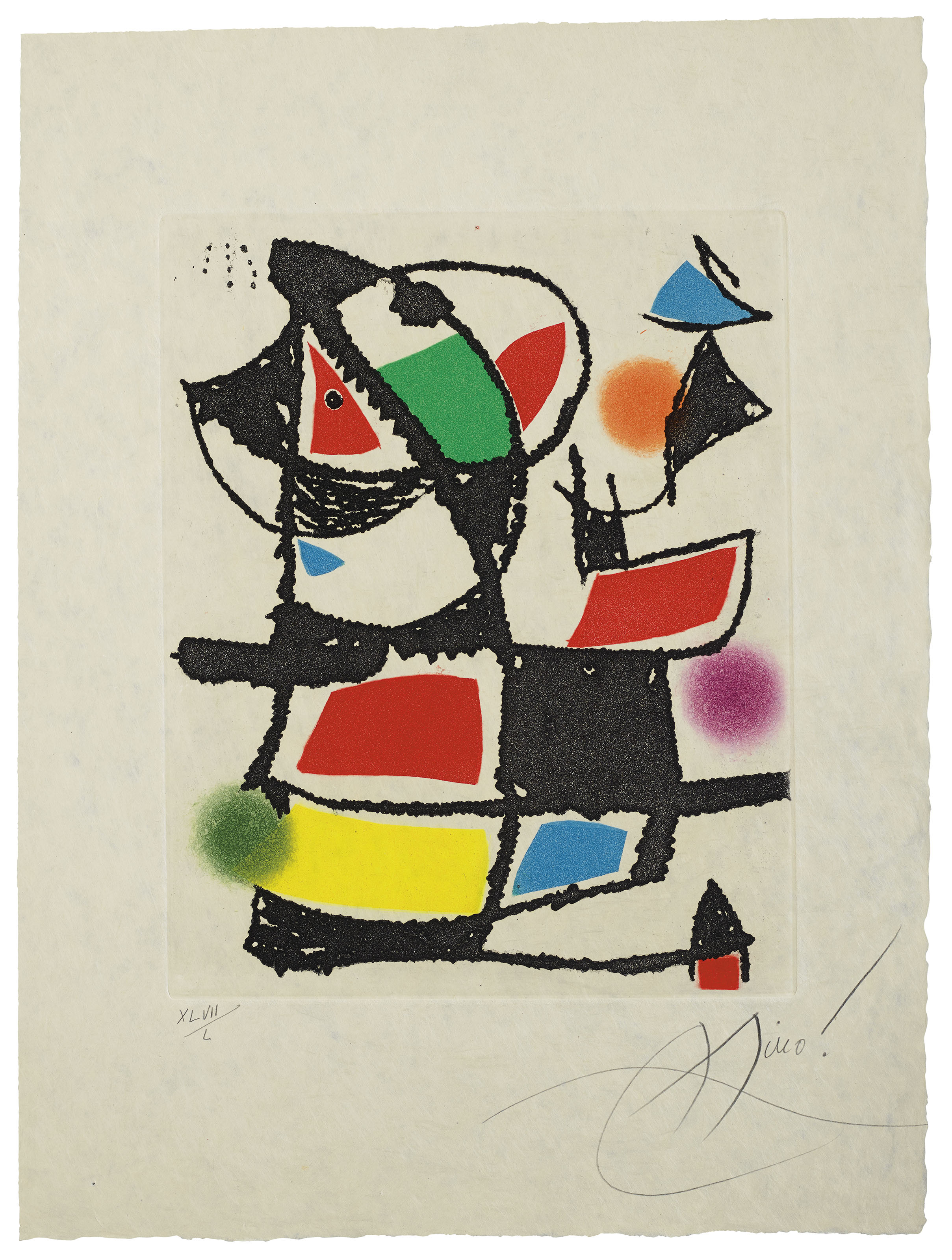 cat.様用 Joan MIRO ジョアン・ミロのオリジナル エッチング　美品 cat.様用 Joan MIRO ジョアン・ミロのオリジナル エッチング美品