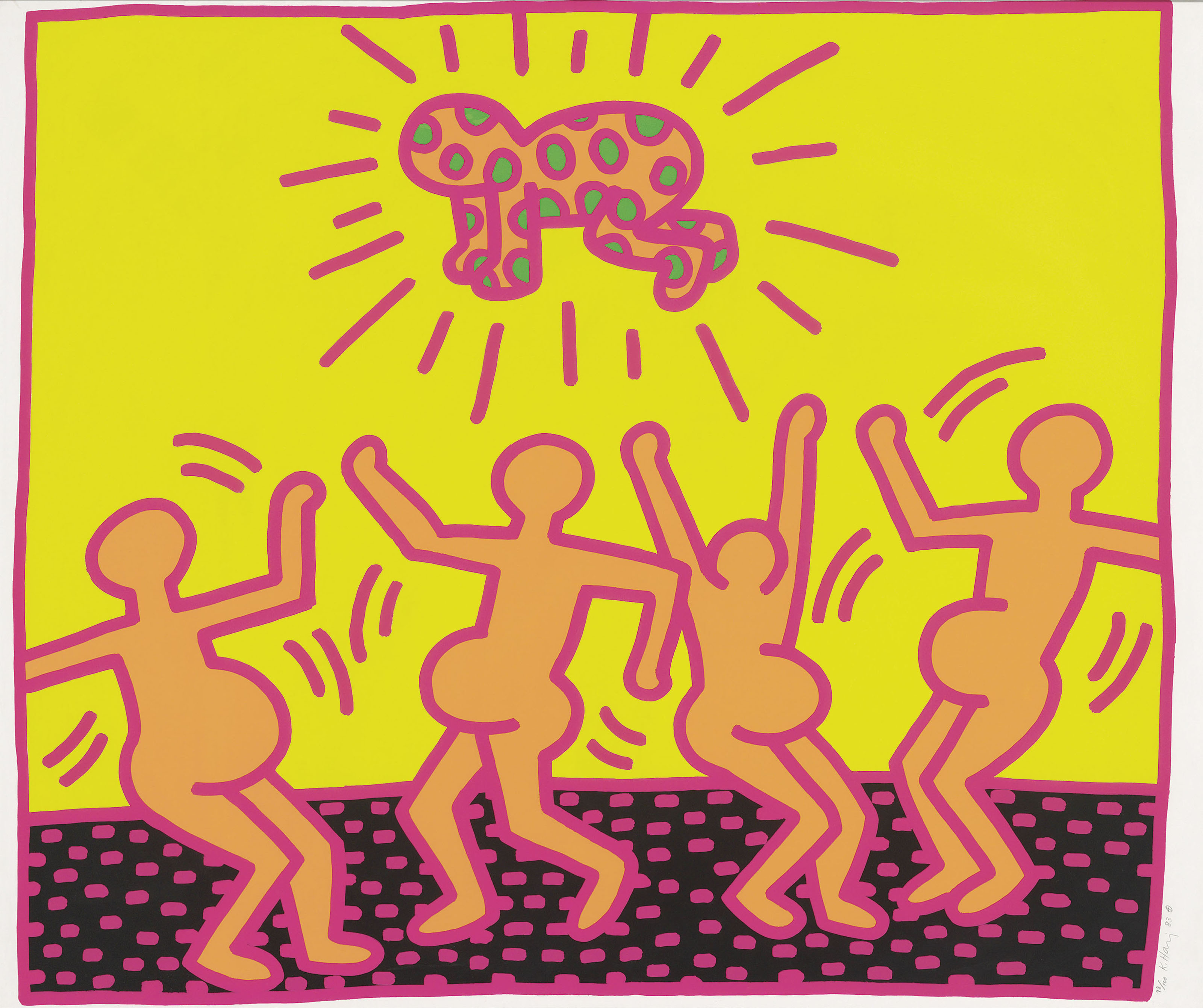 KEITH HARING (1958-1990), Pop Shop II | Christie's
