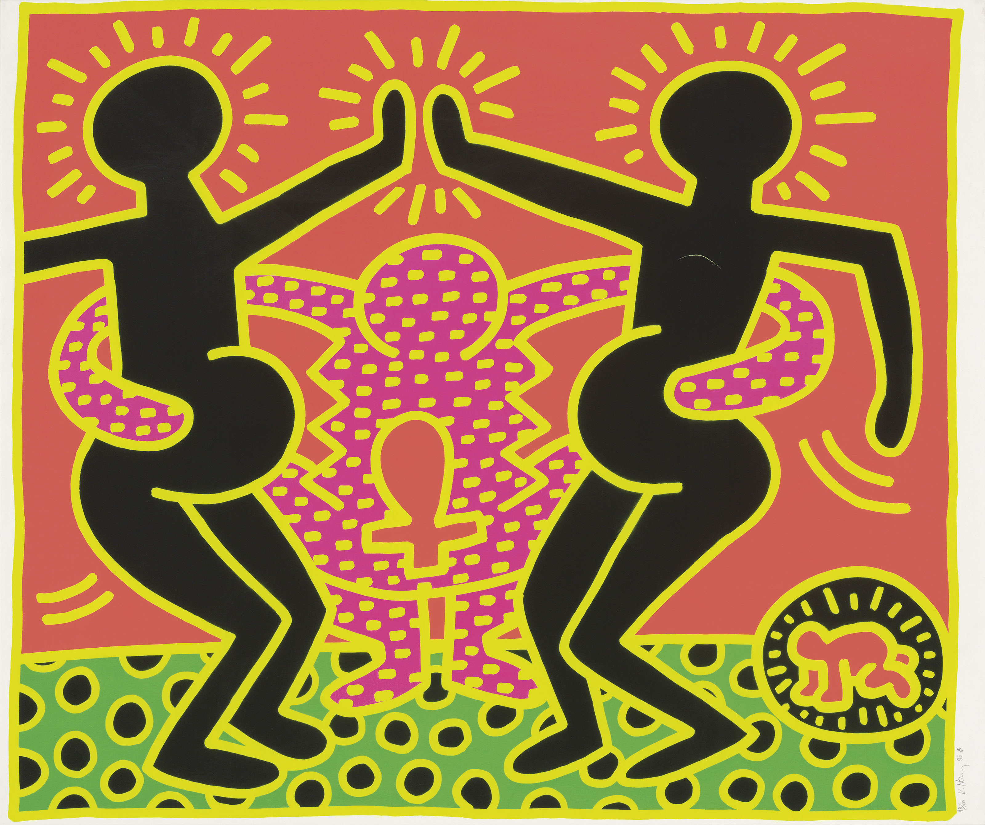 Keith Haring 1958 1990 The Fertility Suite One Plate 1980s Prints Multiples Christie S