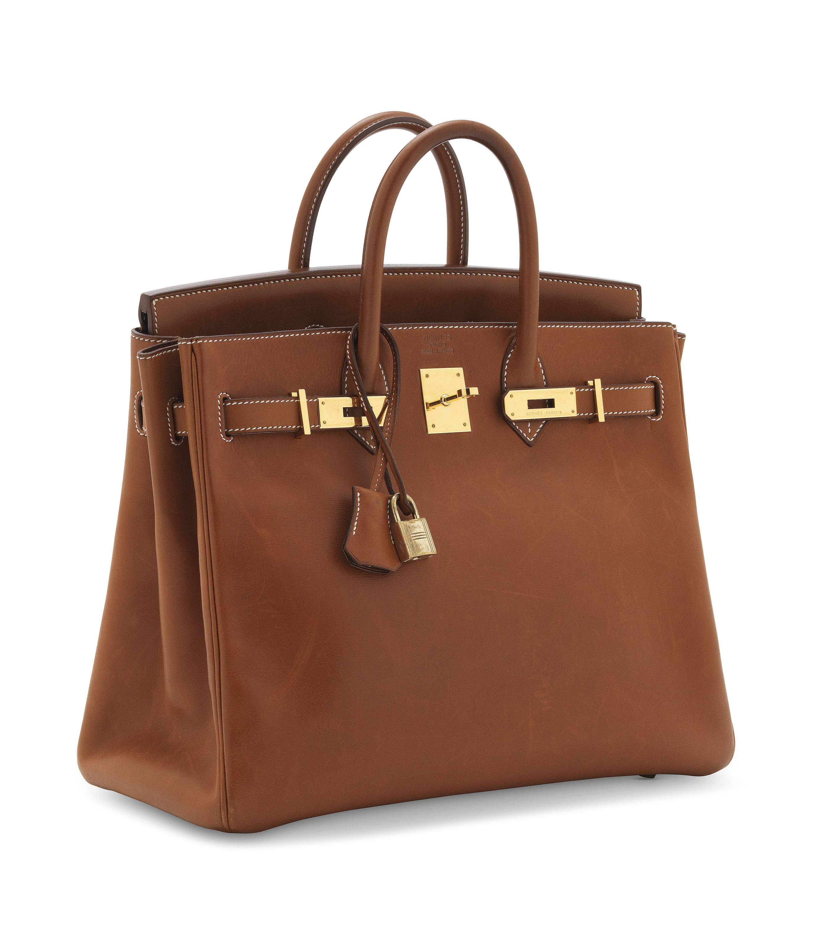 A NATUREL BAR NIA LEATHER HAC BIRKIN 32 WITH GOLD HARDWARE HERM S