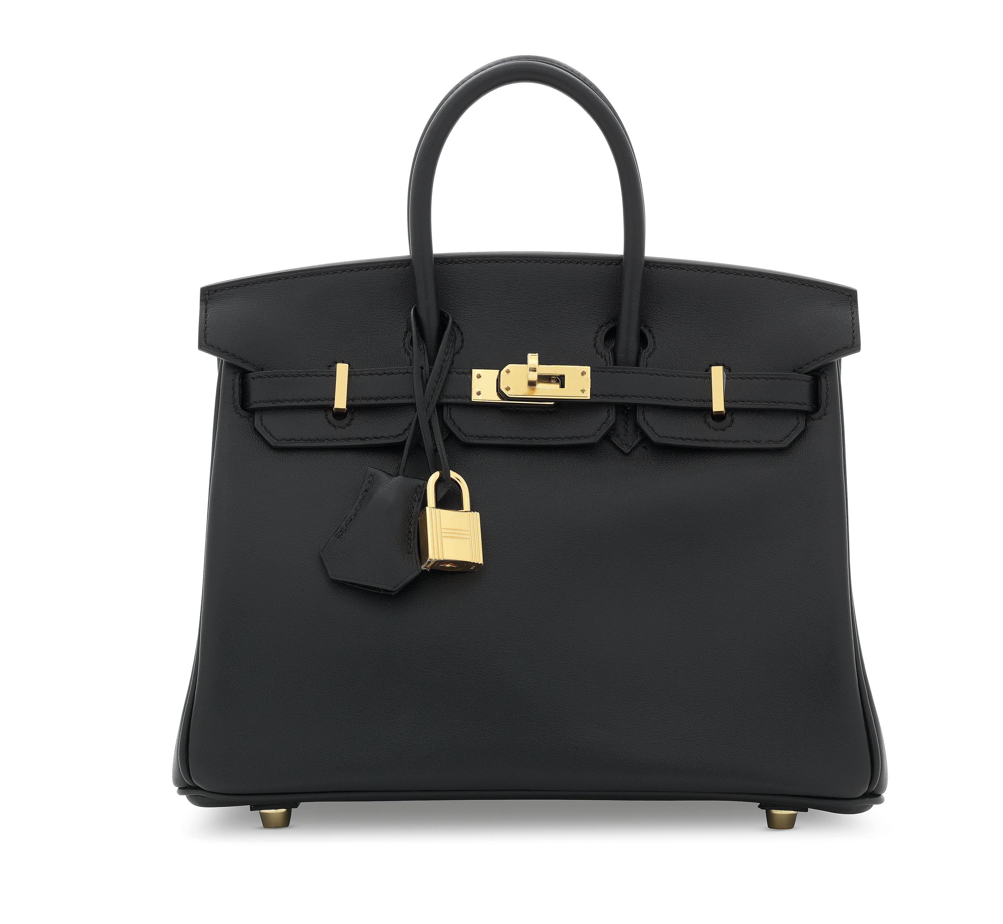 Hermès Birkin 25 Noir (Black) Swift Gold Hardware GHW — The French Hunter