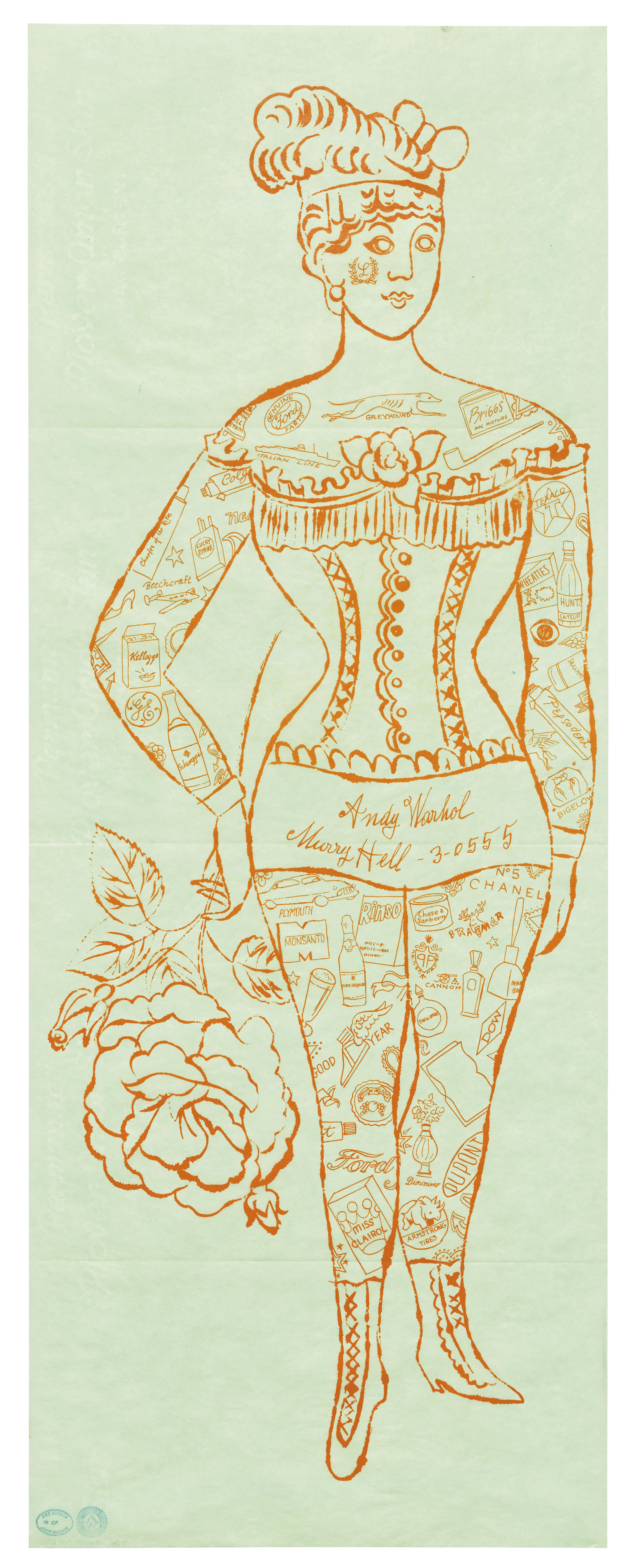 andy warhol wonder woman