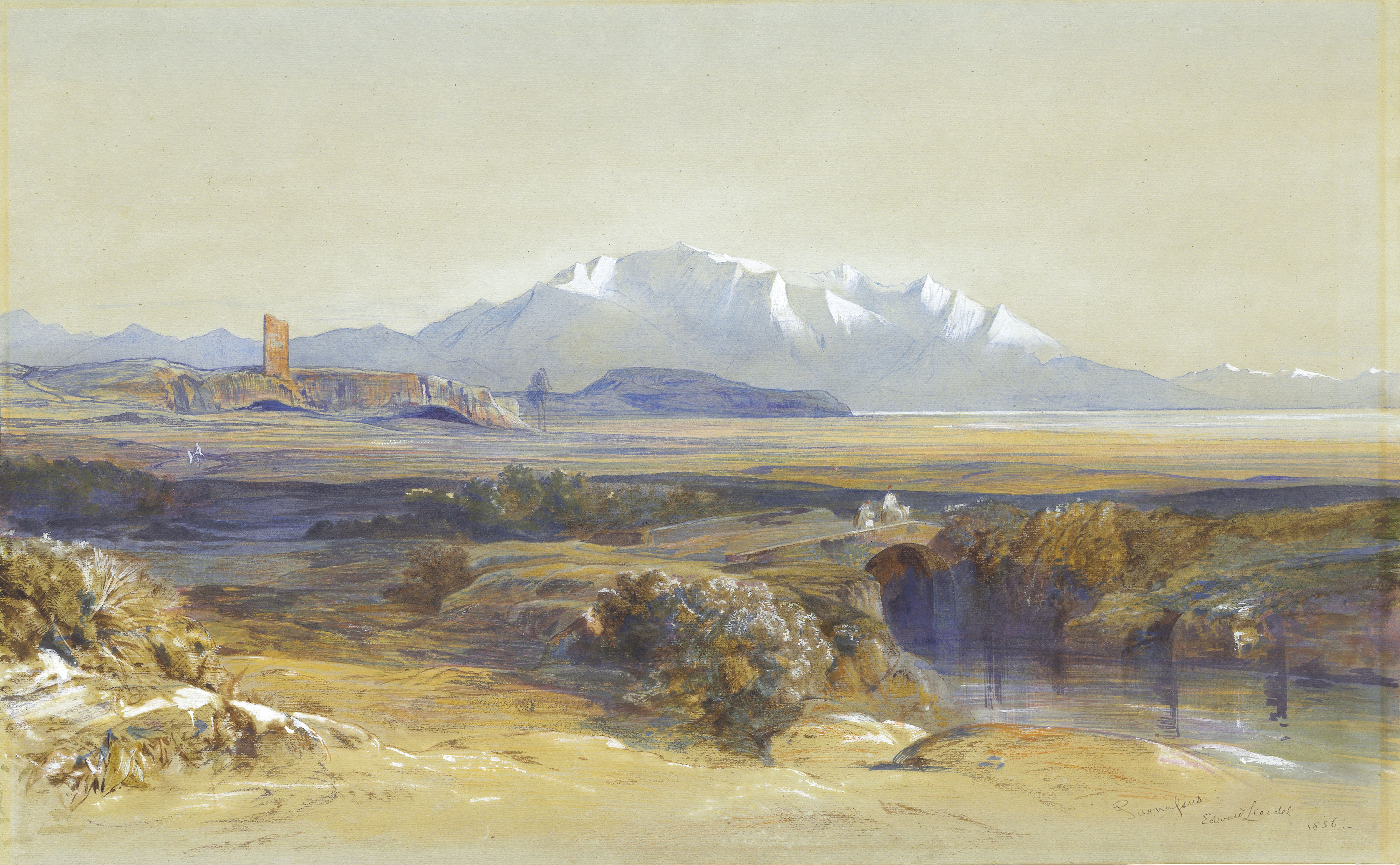Edward Lear (London 18121888 San Remo) , Parnassus, Greece Christie's