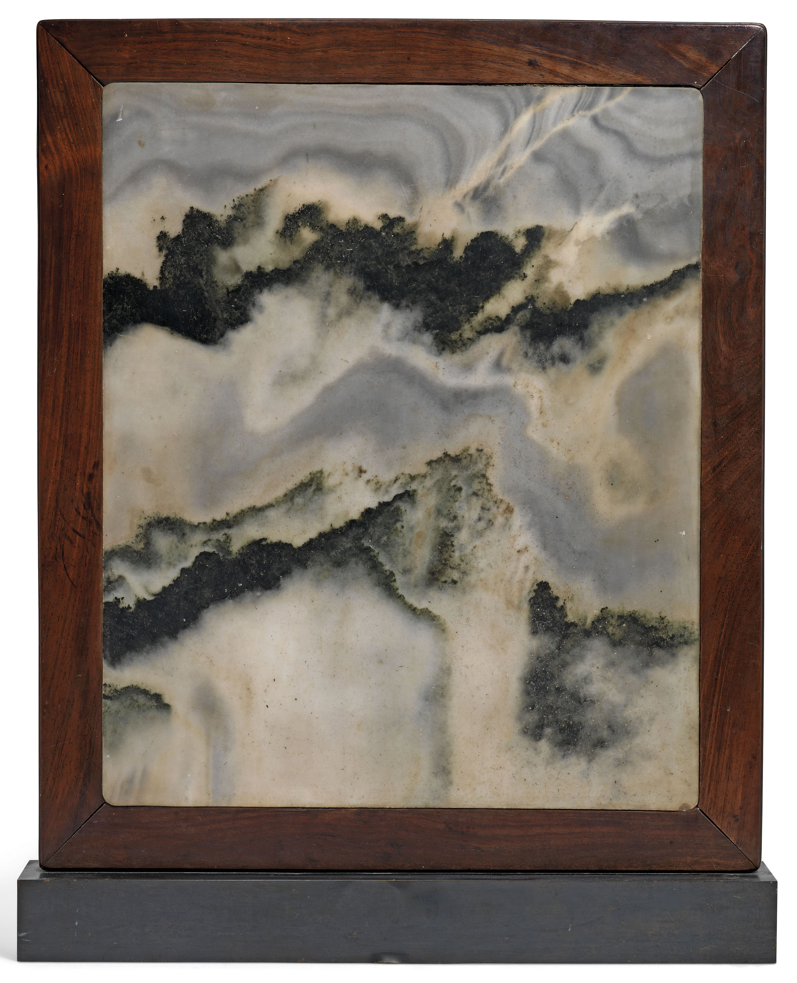 A Large Dreamstone Marble Inset Table Screen Early 19th Century All Other Categories Of Objects Marble Christie S