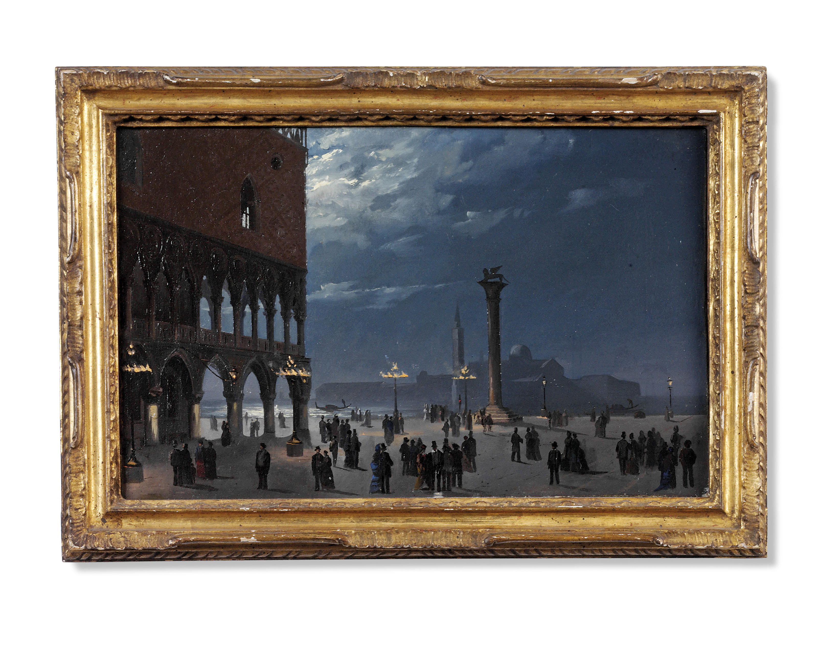 Attributed to Ippolito Caffi (Italian, 18091866) , A view of the