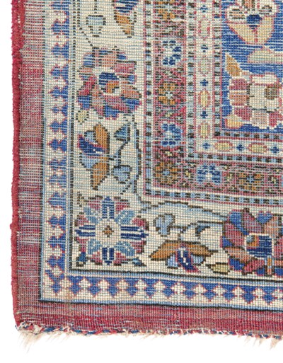 A SILK KASHAN CARPET , CENTRAL PERSIA, CIRCA 1900 | Christie's