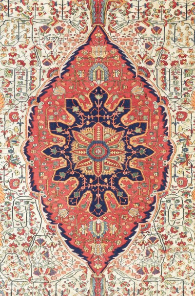 A KASHAN 'MOHTASHAM' CARPET , CENTRAL PERSIA, CIRCA 1890 | Christie's