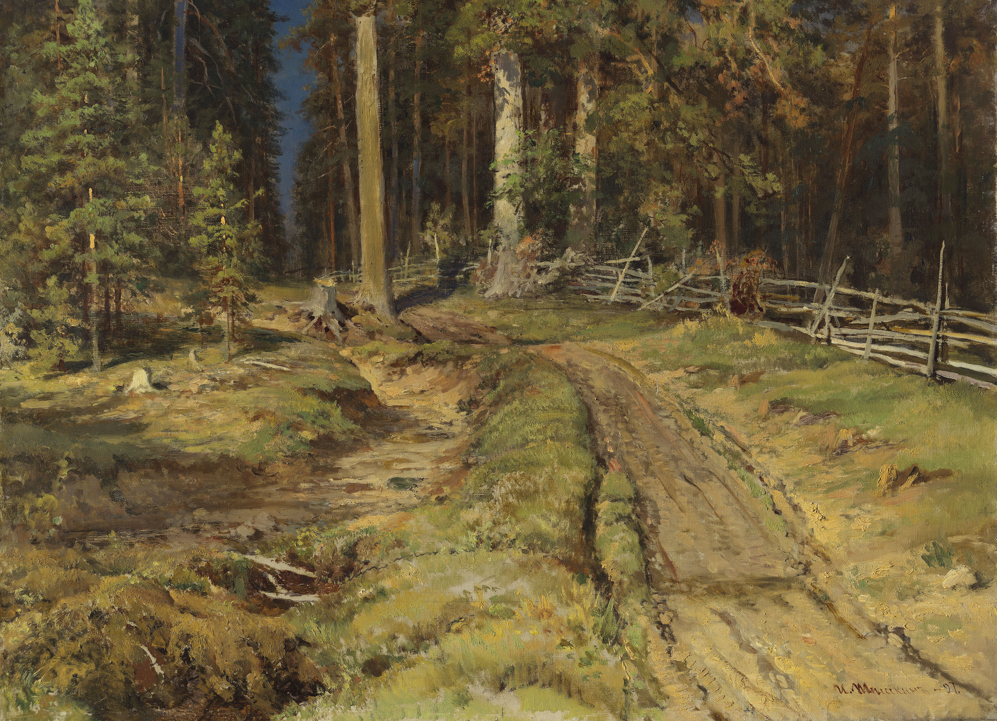 Ivan Shishkin (1832-1898) , Sukhostoi | Christie's