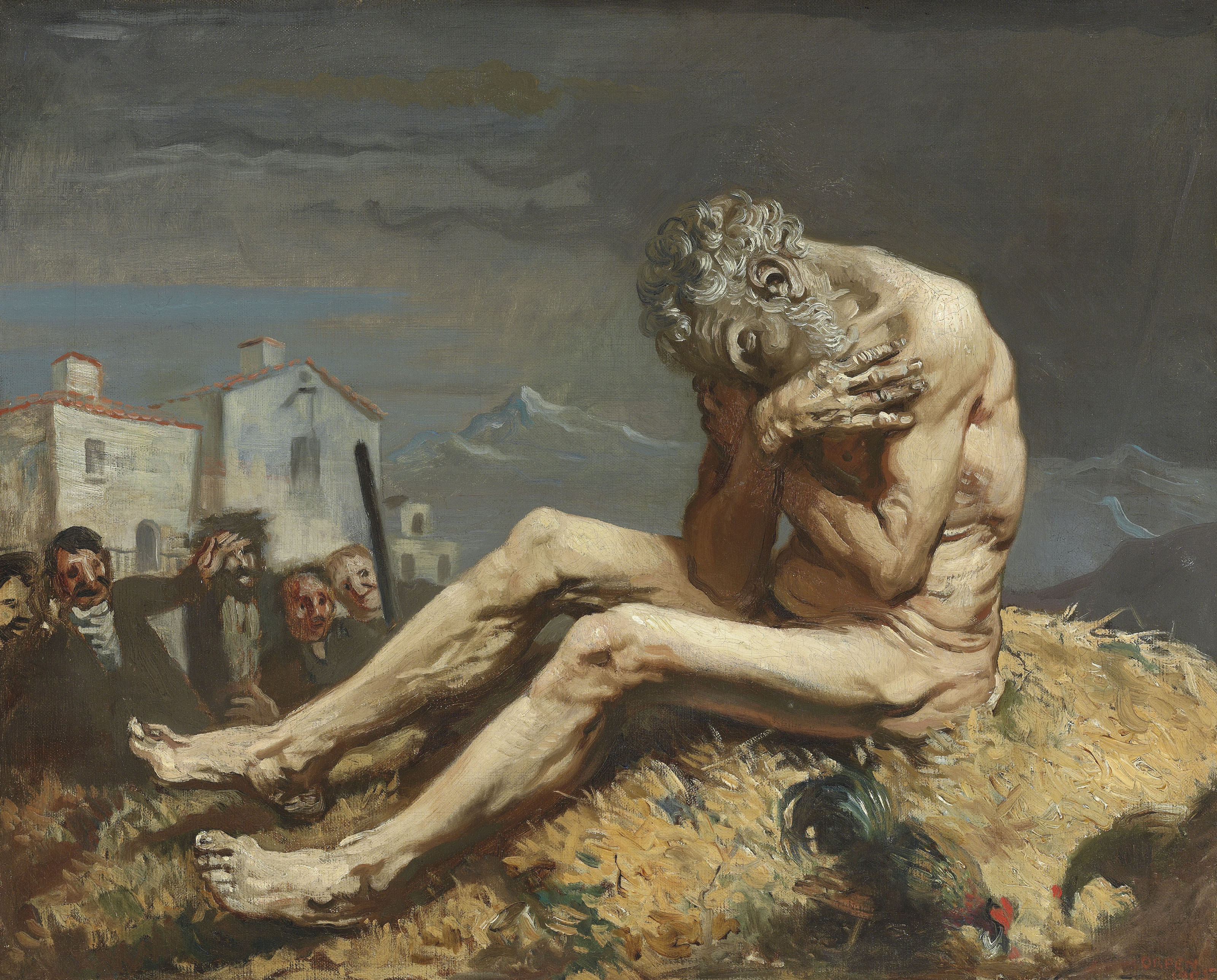 Sir William Orpen R A R H A 1878 1931 Job 20th Century