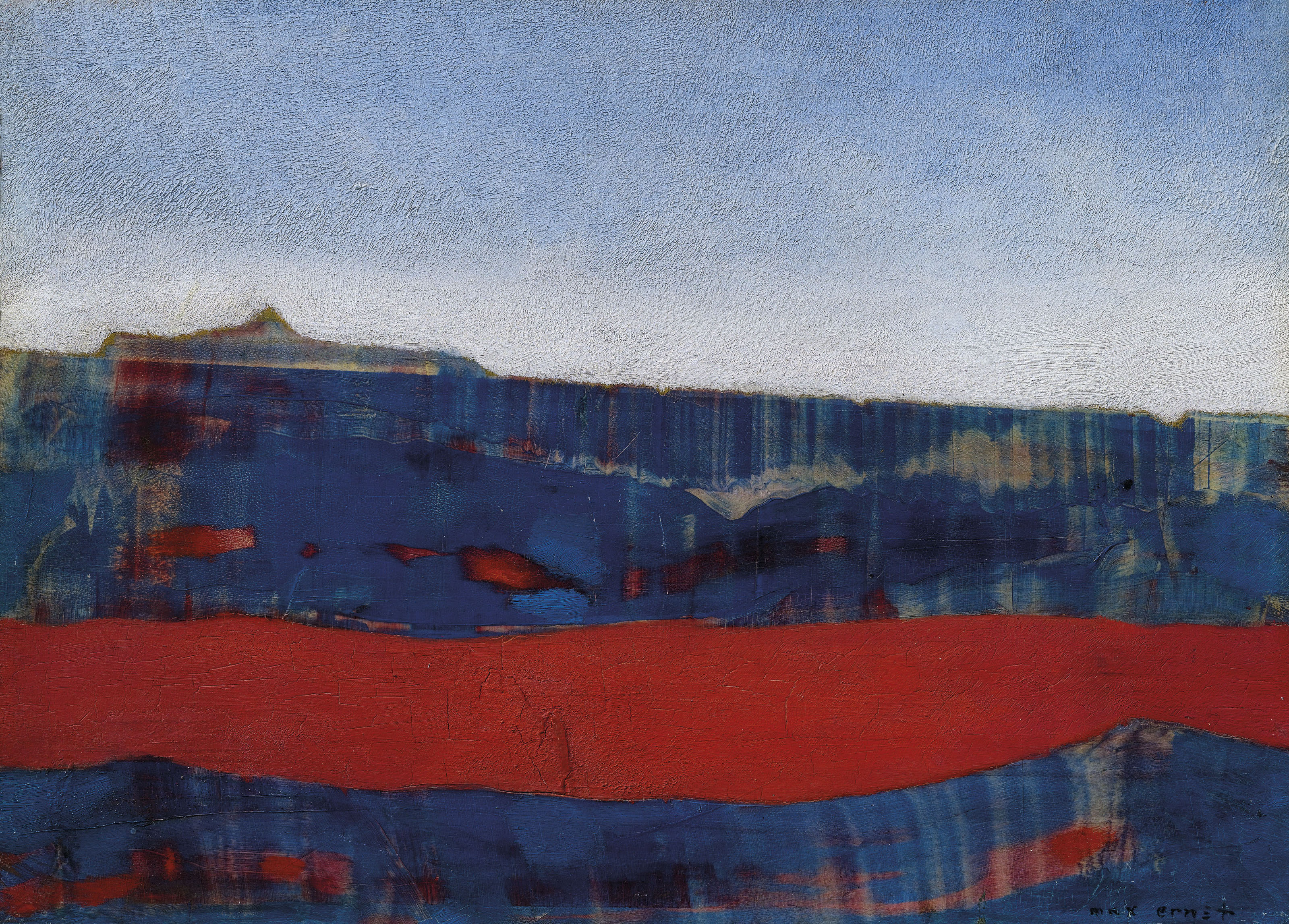 Max Ernst 1891 1976 Grand Paysage Americain Arizona 1950s