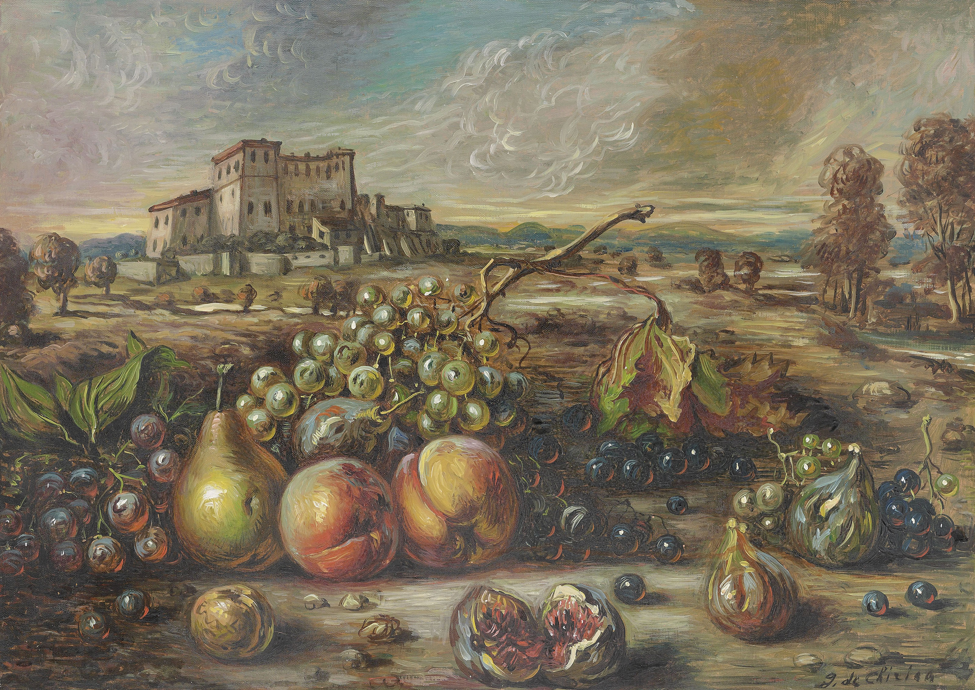 Frutta in un paese