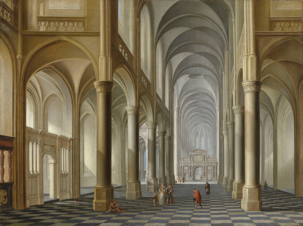 Attributed to Dirck van Delen (Heusden 1604/1605-1671 Arnemu