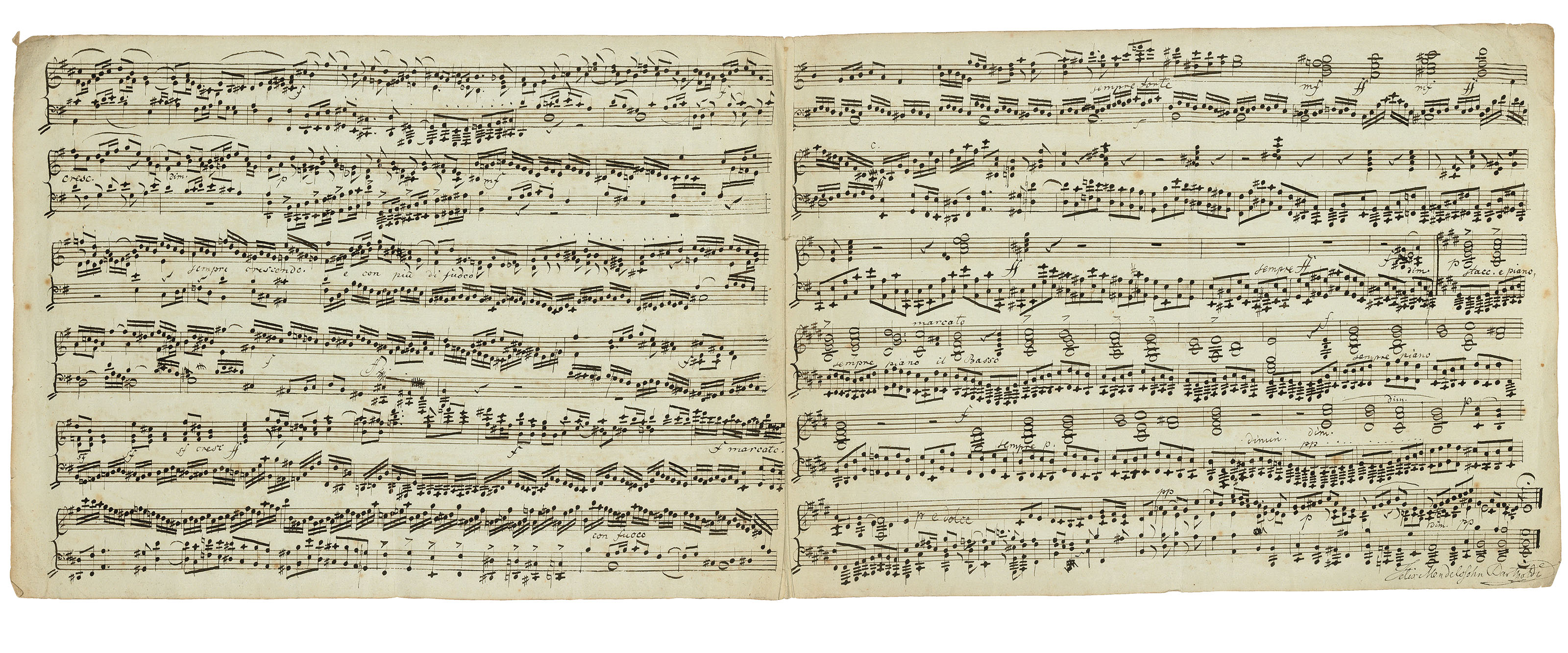 当店在庫してます！ BARTHOLDY, MENDELSSOHN Felix musical Manuscript (1809-1847). 洋書