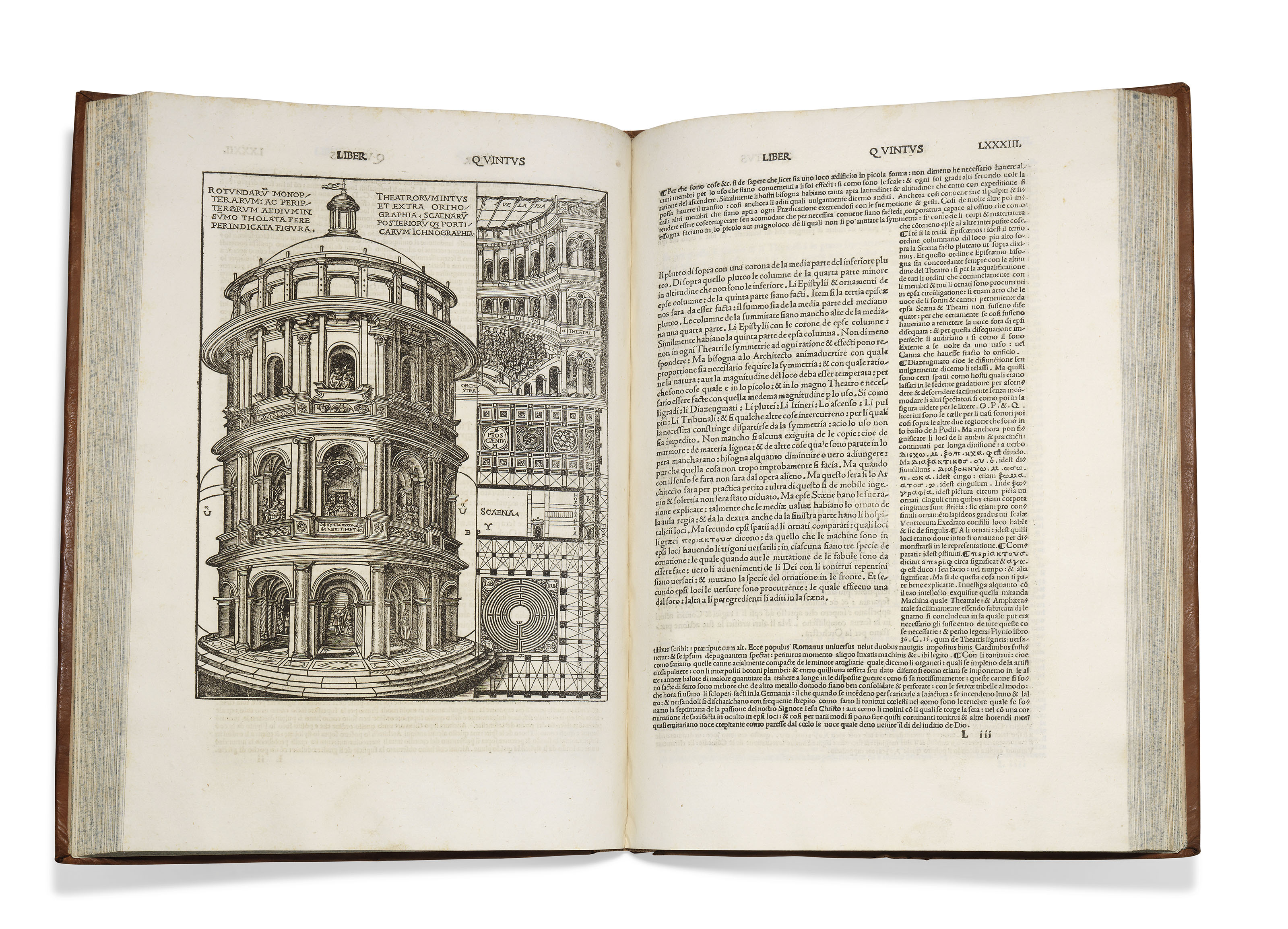 VITRUVIUS POLLIO, Marcus (1st century BCE). De architectura libri dece ...