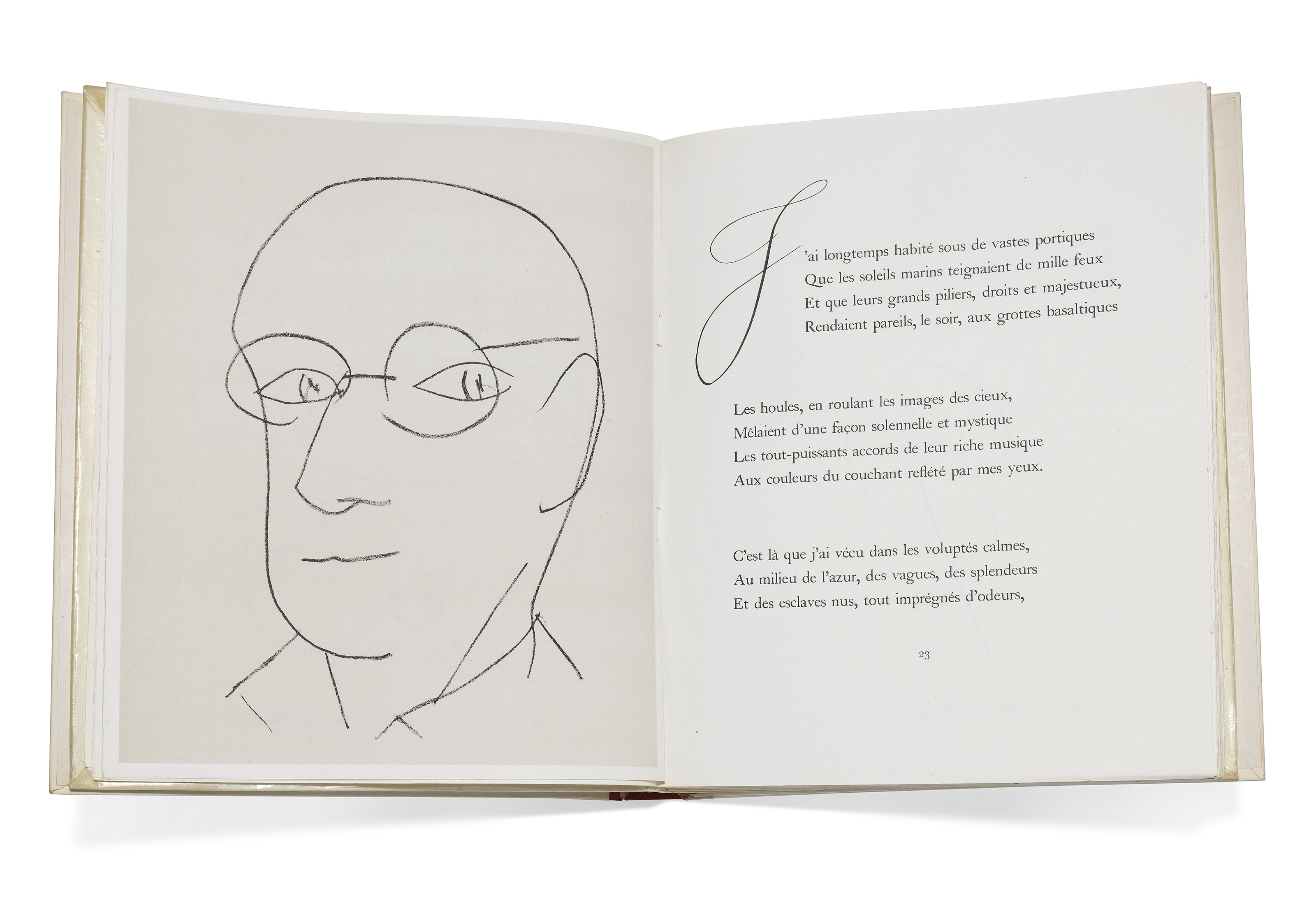 BAUDELAIRE, Charles (1821-1867) and Henri MATISSE (1869-1954