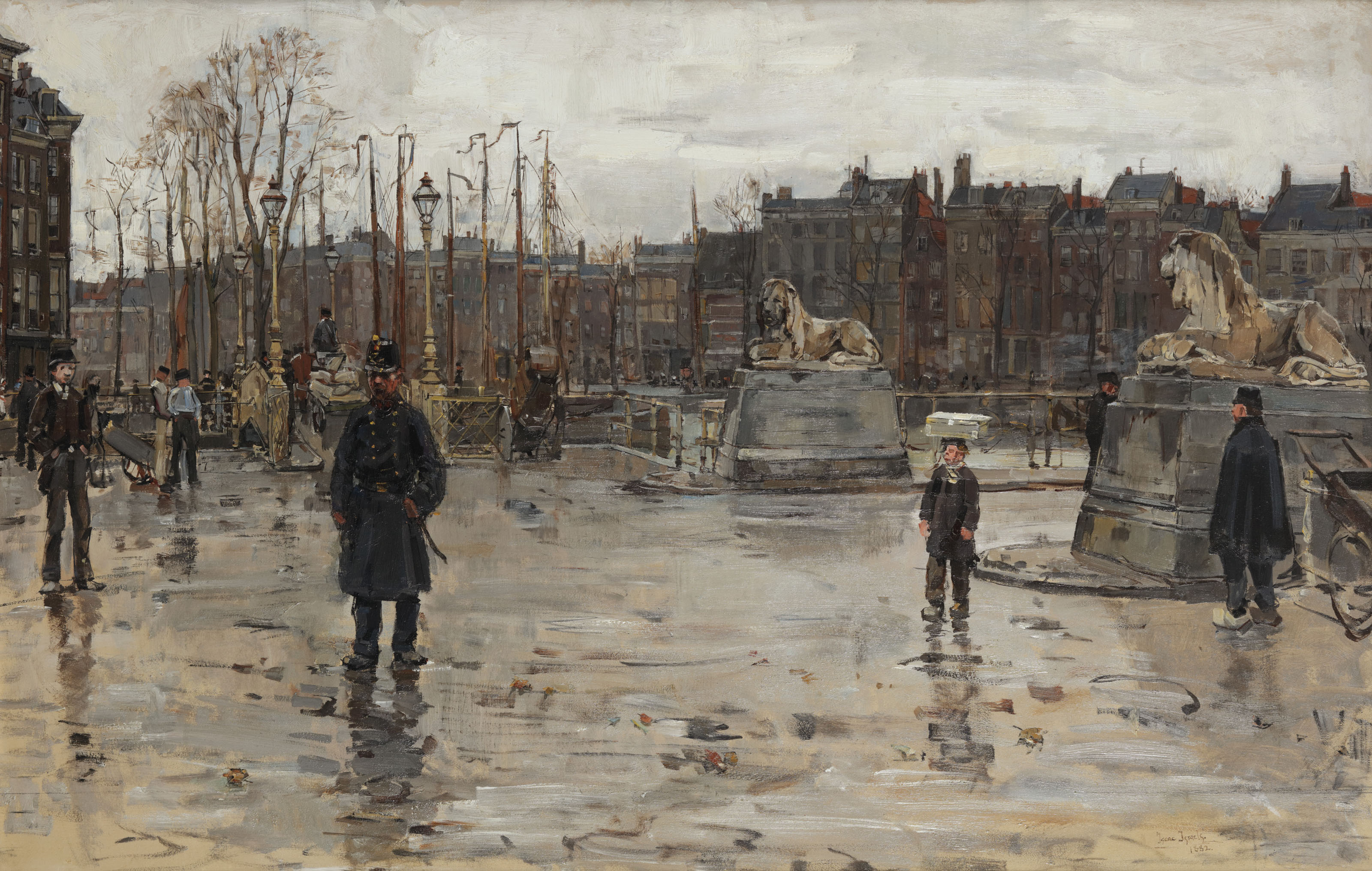 Isaac Israels (Dutch, 18651934) , At the Koningsbrug, Rotterdam