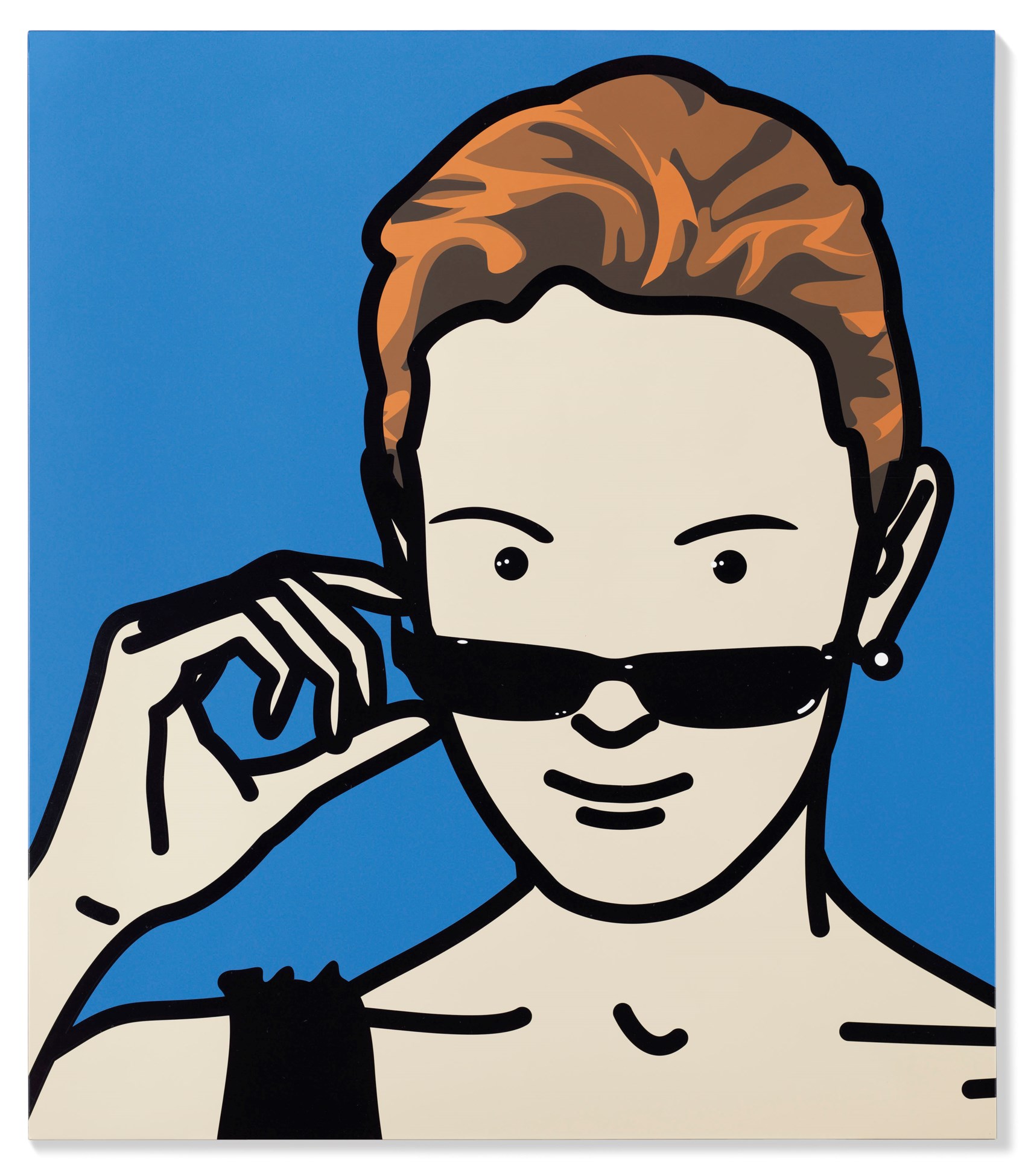 Julian Opie (b. 1958), Monique businesswomanhousewife