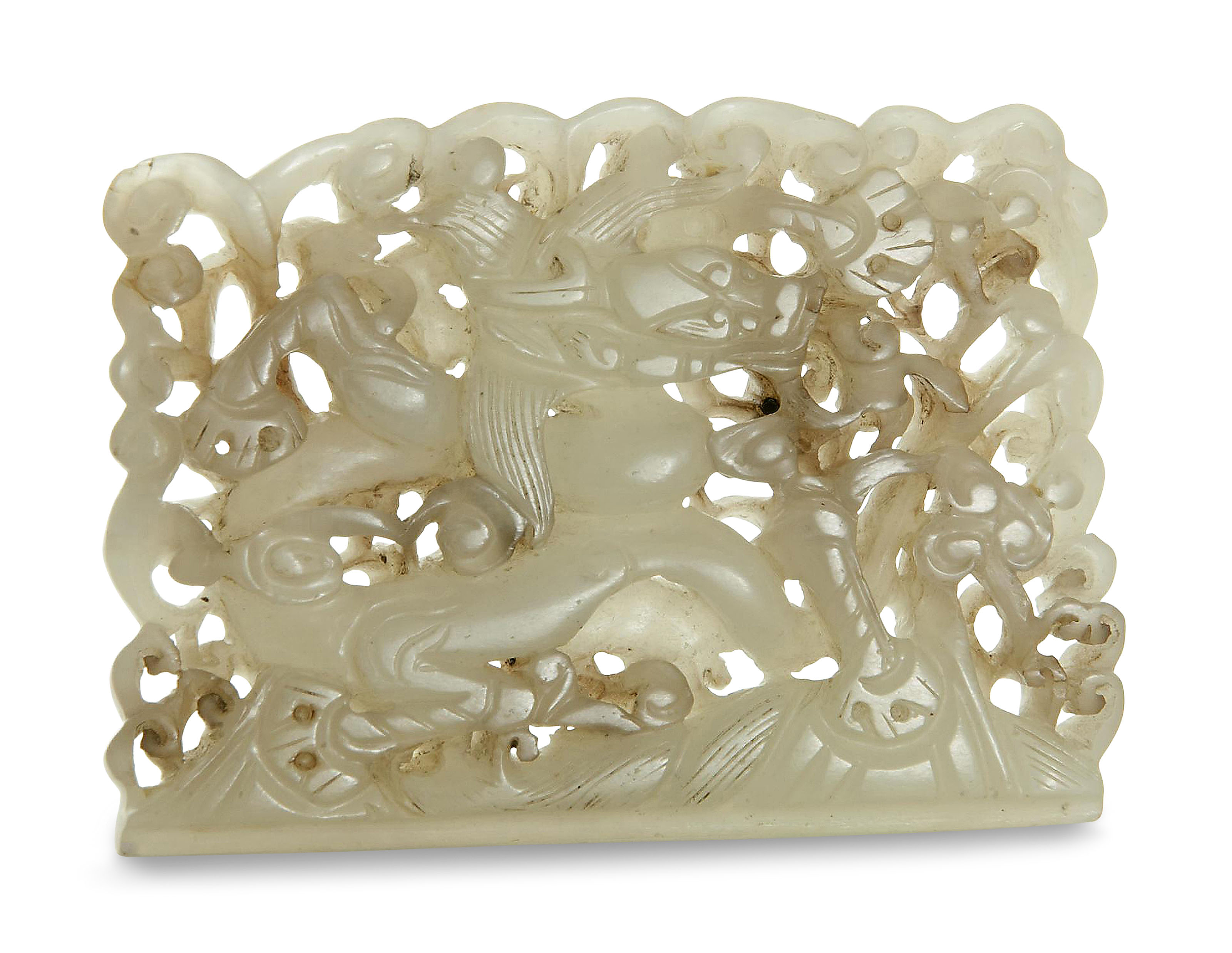 清十八世紀白玉龍紋鉤, 18TH CENTURY | Christie's