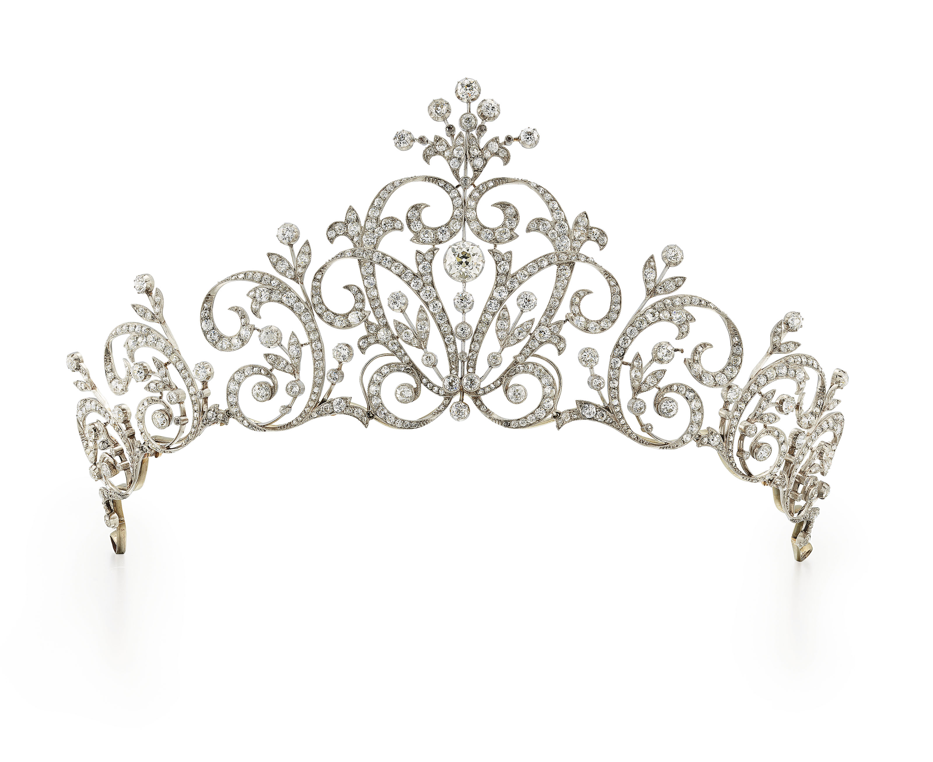 EARLY 20TH CENTURY DIAMOND TIARA / NECKLACE Christie's