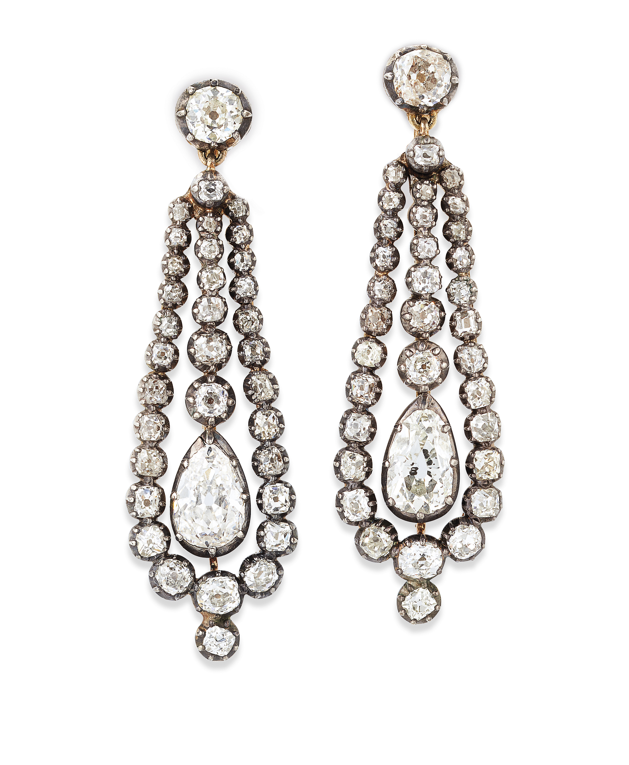 EARLY 19TH CENTURY DIAMOND EARRINGS Christie's
