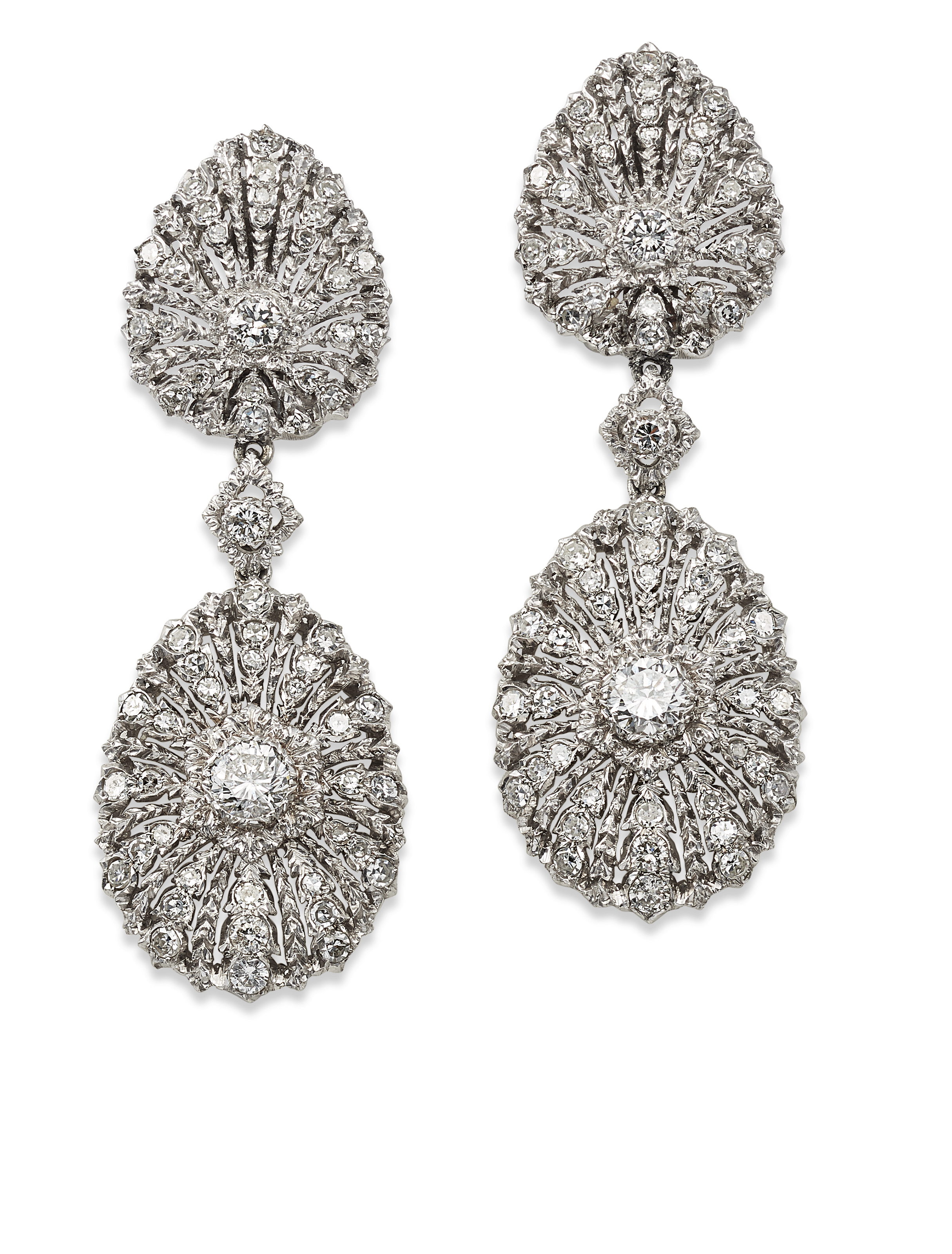 DIAMOND EARRINGS, BUCCELLATI Christie's