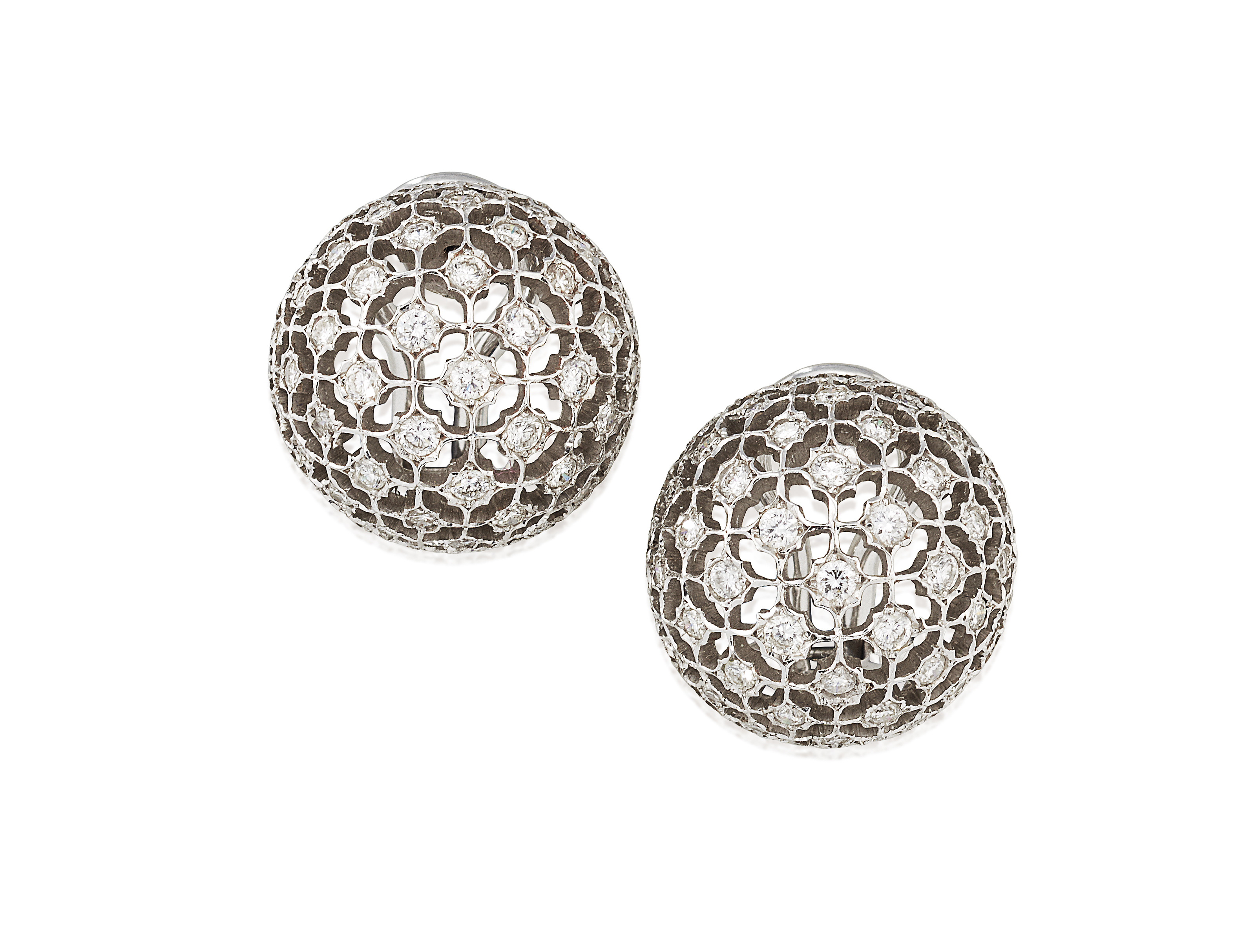 DIAMOND EARRINGS, BUCCELLATI Christie's