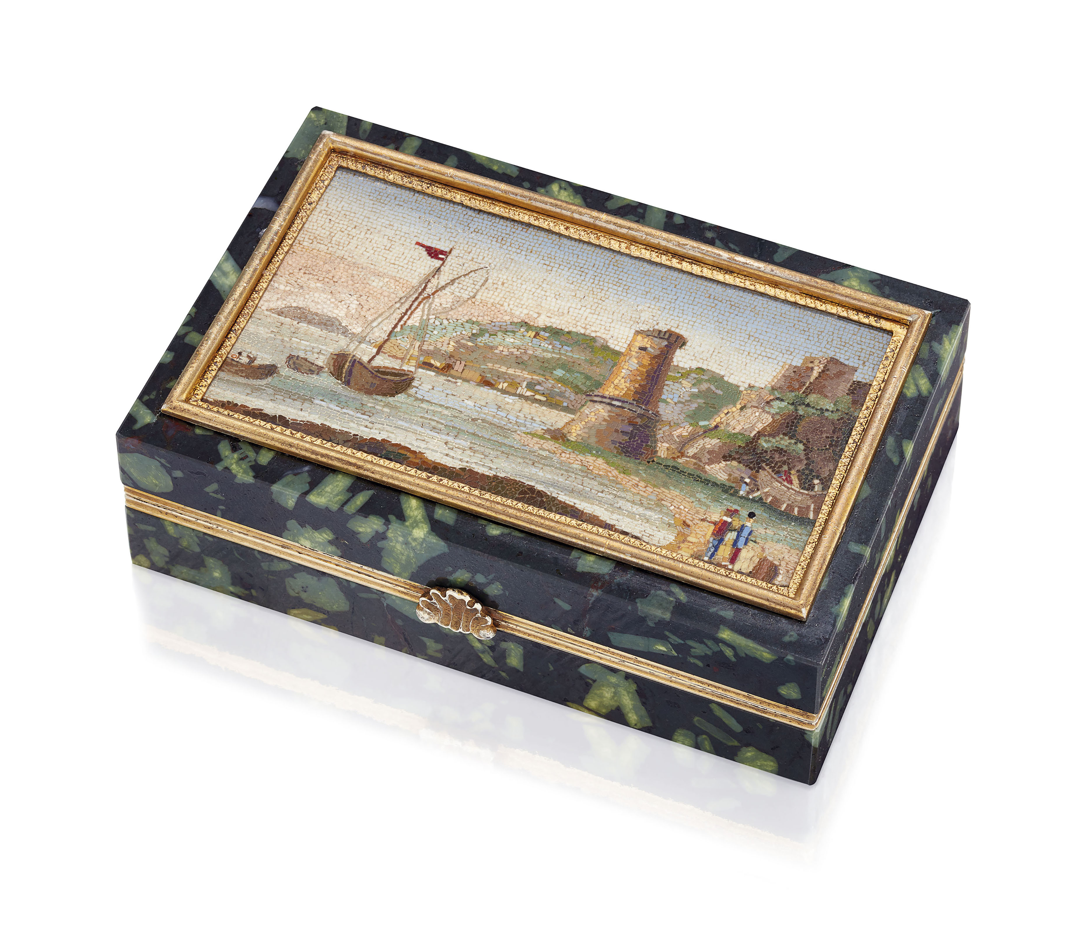A SWISS ENAMELLED GOLD SNUFF-BOX, GENEVA, CIRCA 1790 | Christie's