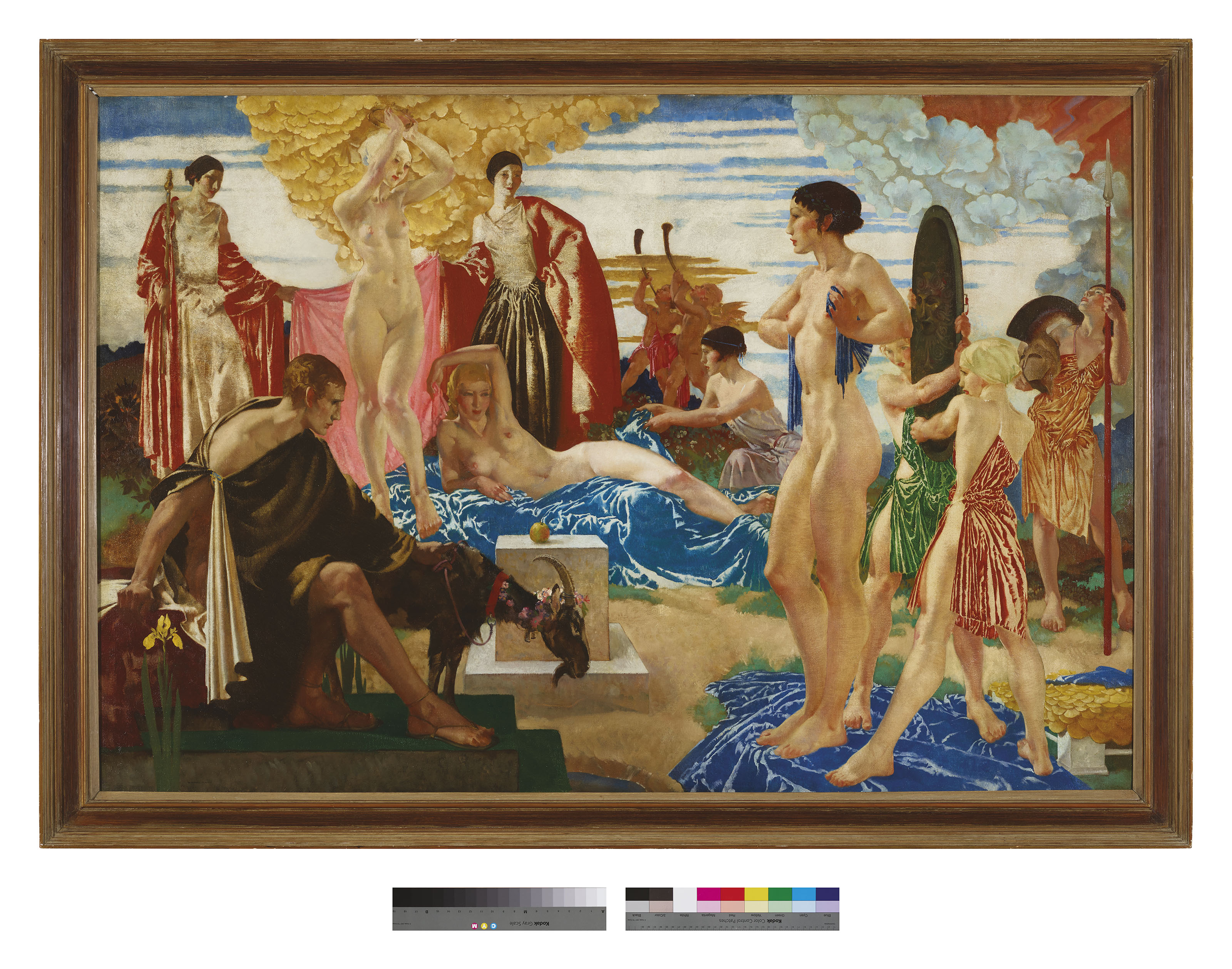 Sir William Russell Flint R A P R W S R S W 1880 1969 The Judgement Of Paris 20th Century Paintings Christie S