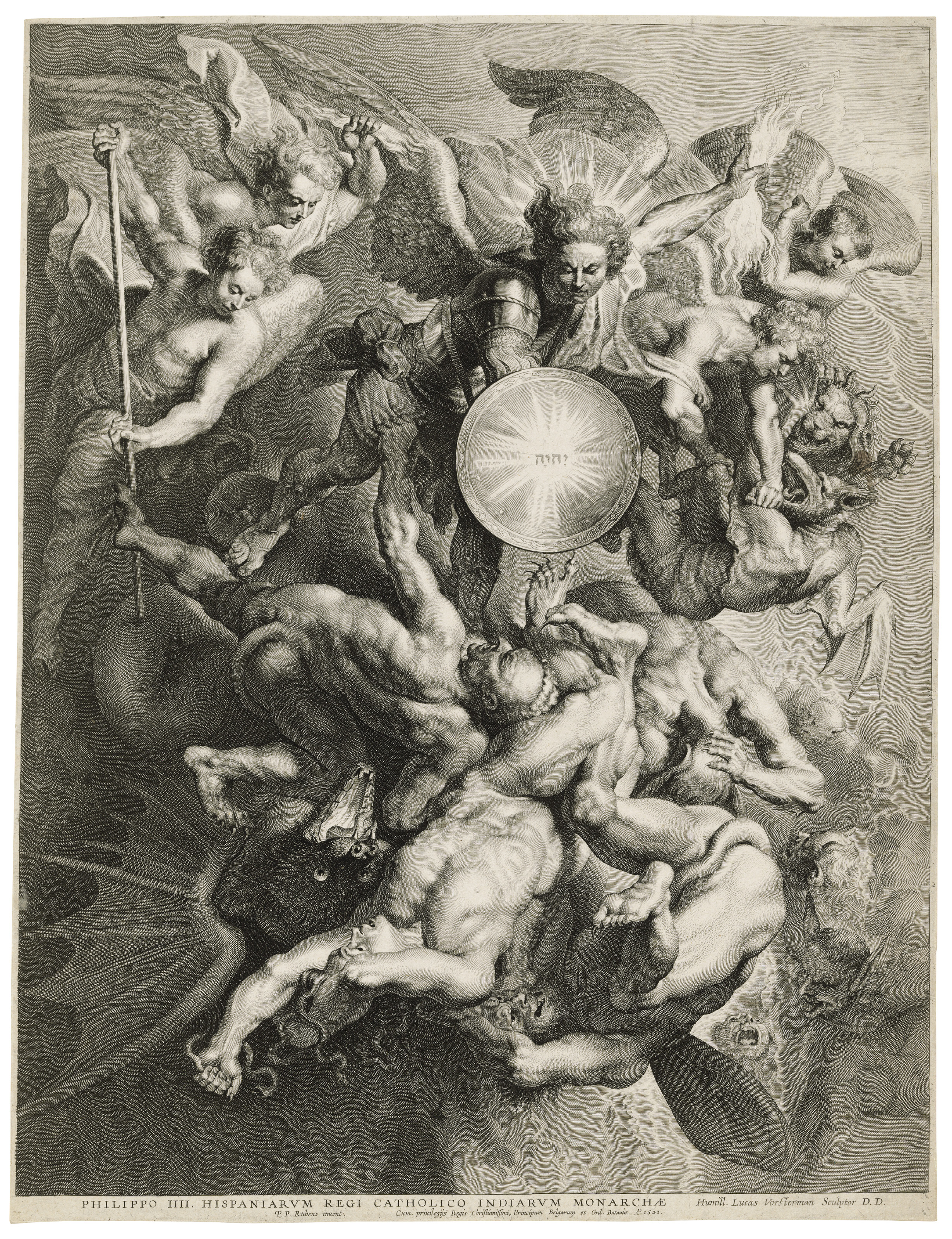 Saint Michael fighting the Rebel Angels