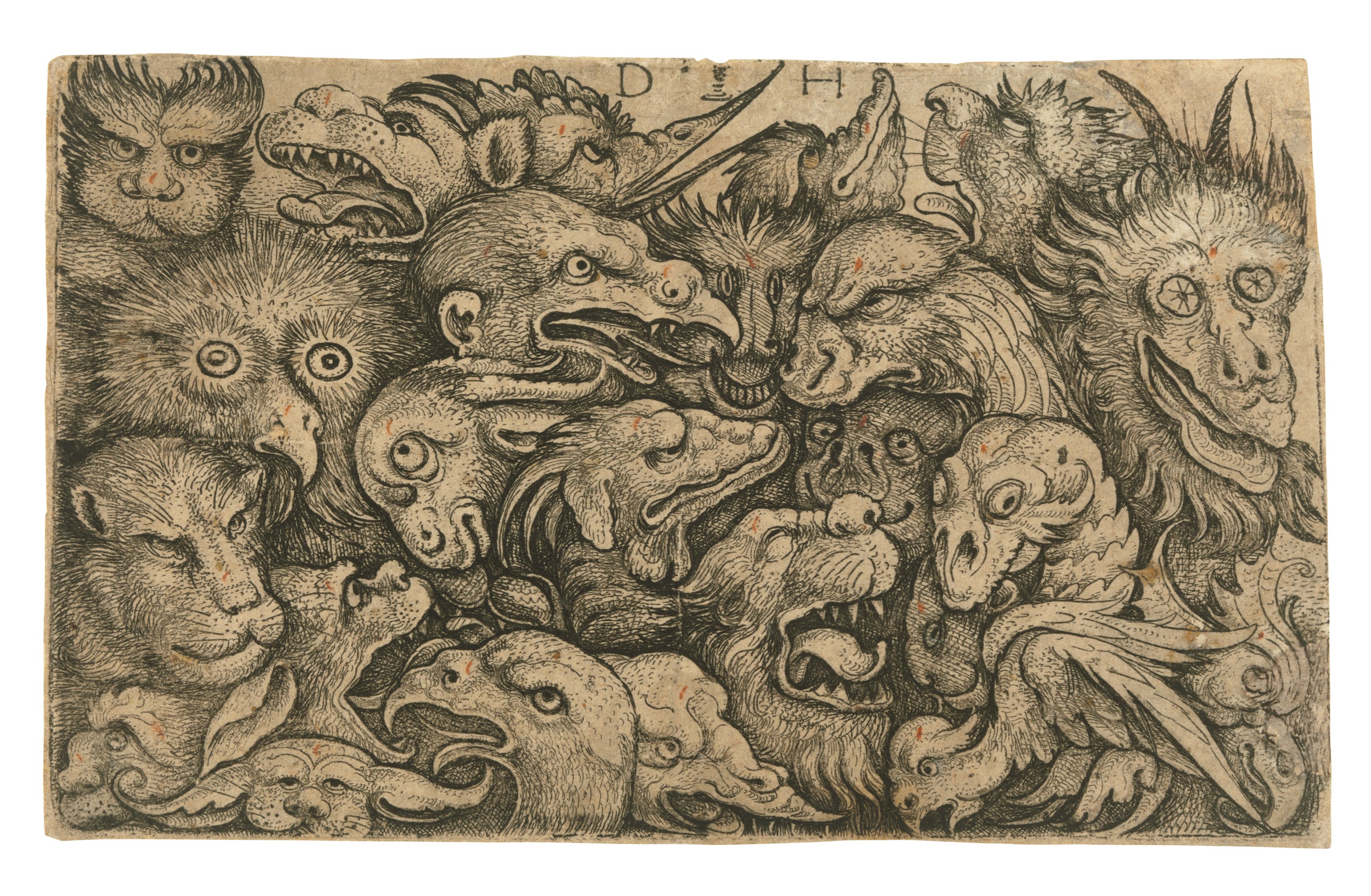 daniel-hopfer-1470-1536-heads-of-grotesque-animals-christie-s