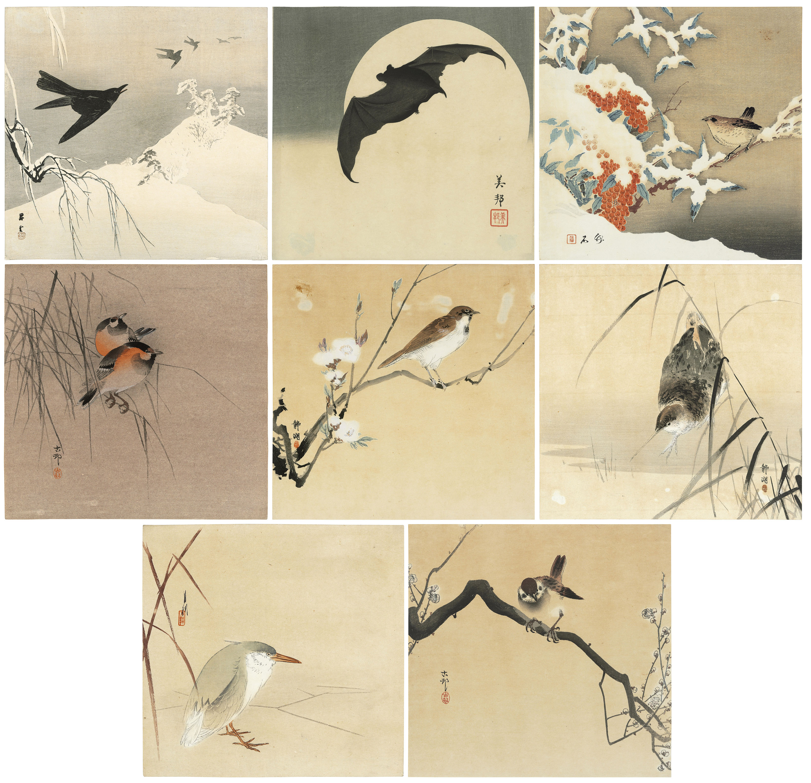 TSUKIOKA YOSHITOSHI (1839-1892), The complete set of the