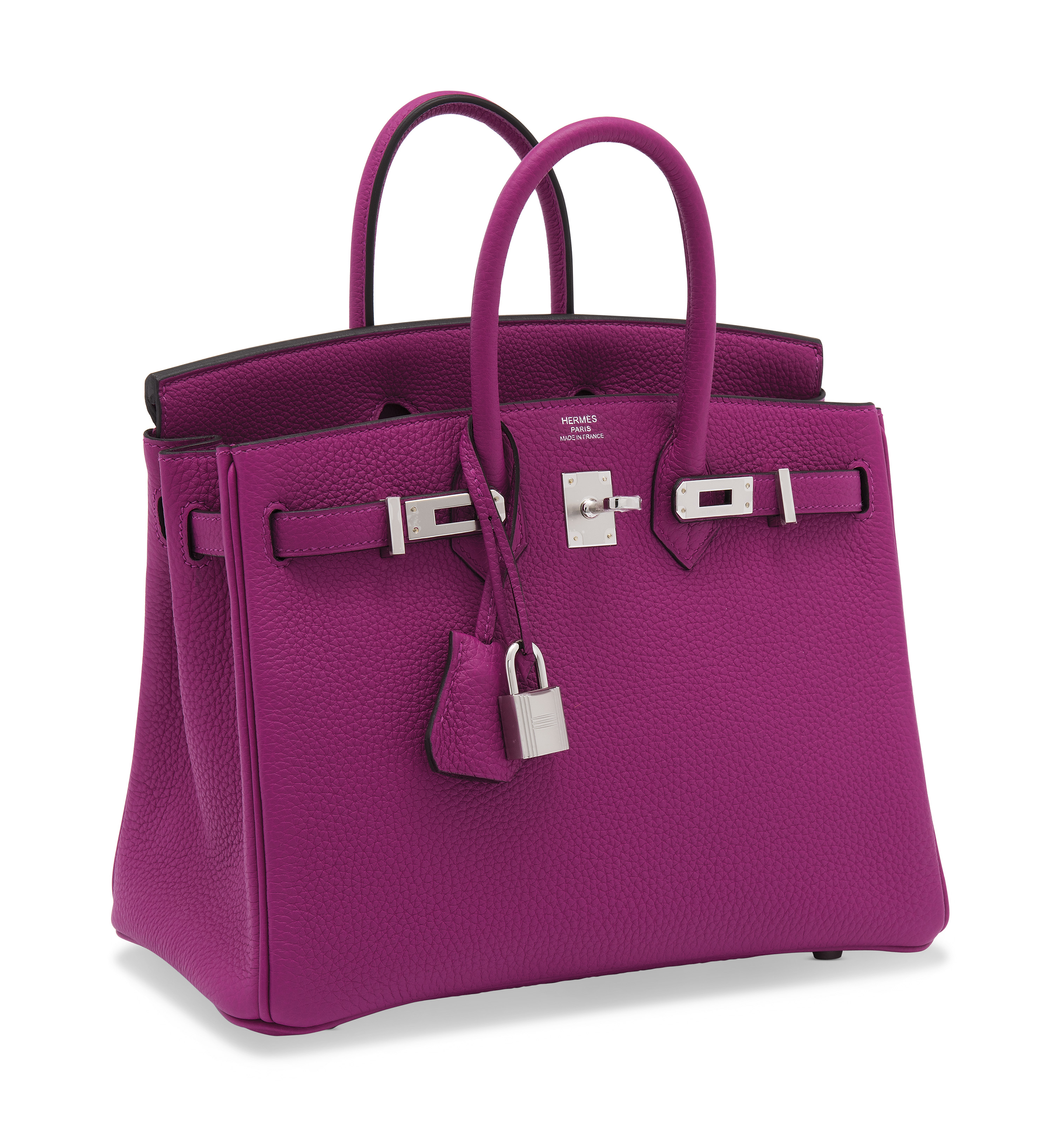 Birkin 25 rose pourpre Clearance
