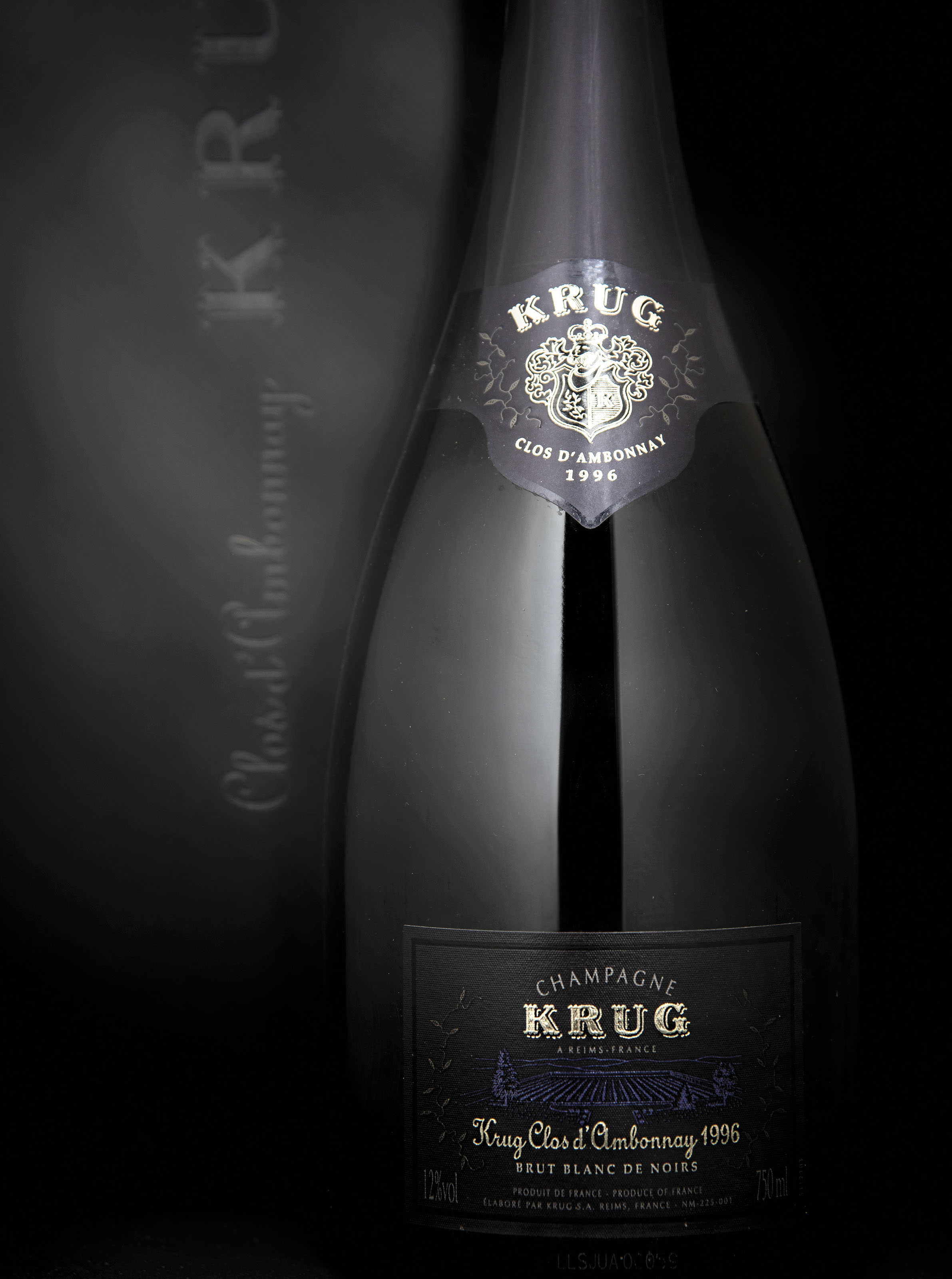 Krug Clos d'Ambonnay 1996 , 3 bottles per lot Christie's