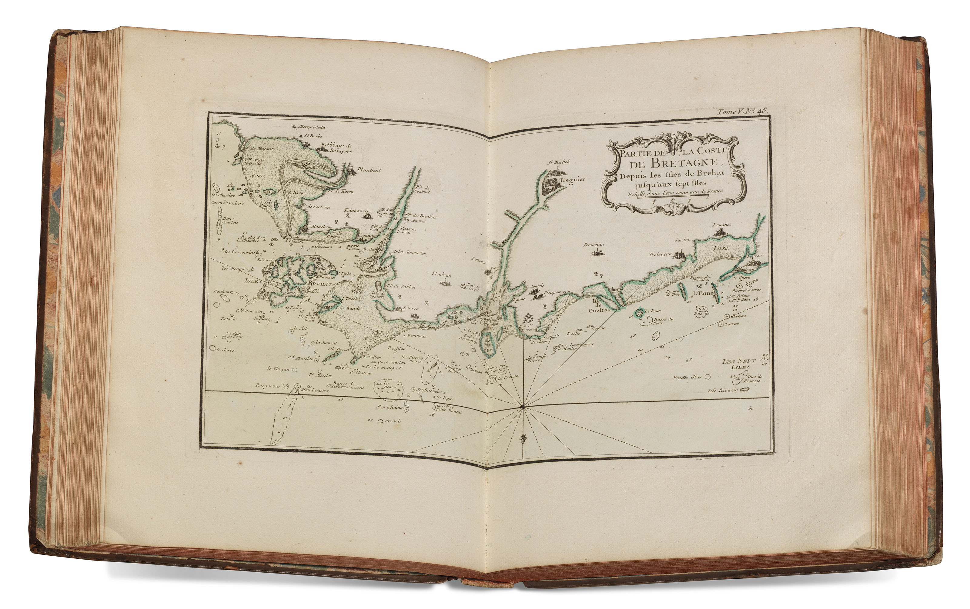BELLIN, Jacques Nicolas (1703-1772). Le Petit Atlas maritime recueil de ...