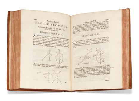 Apollonius Pergaeus Fl 2 3rd Century Bce Conicorum Lib V Vi Vii Florence Joseph Cocchini 1661