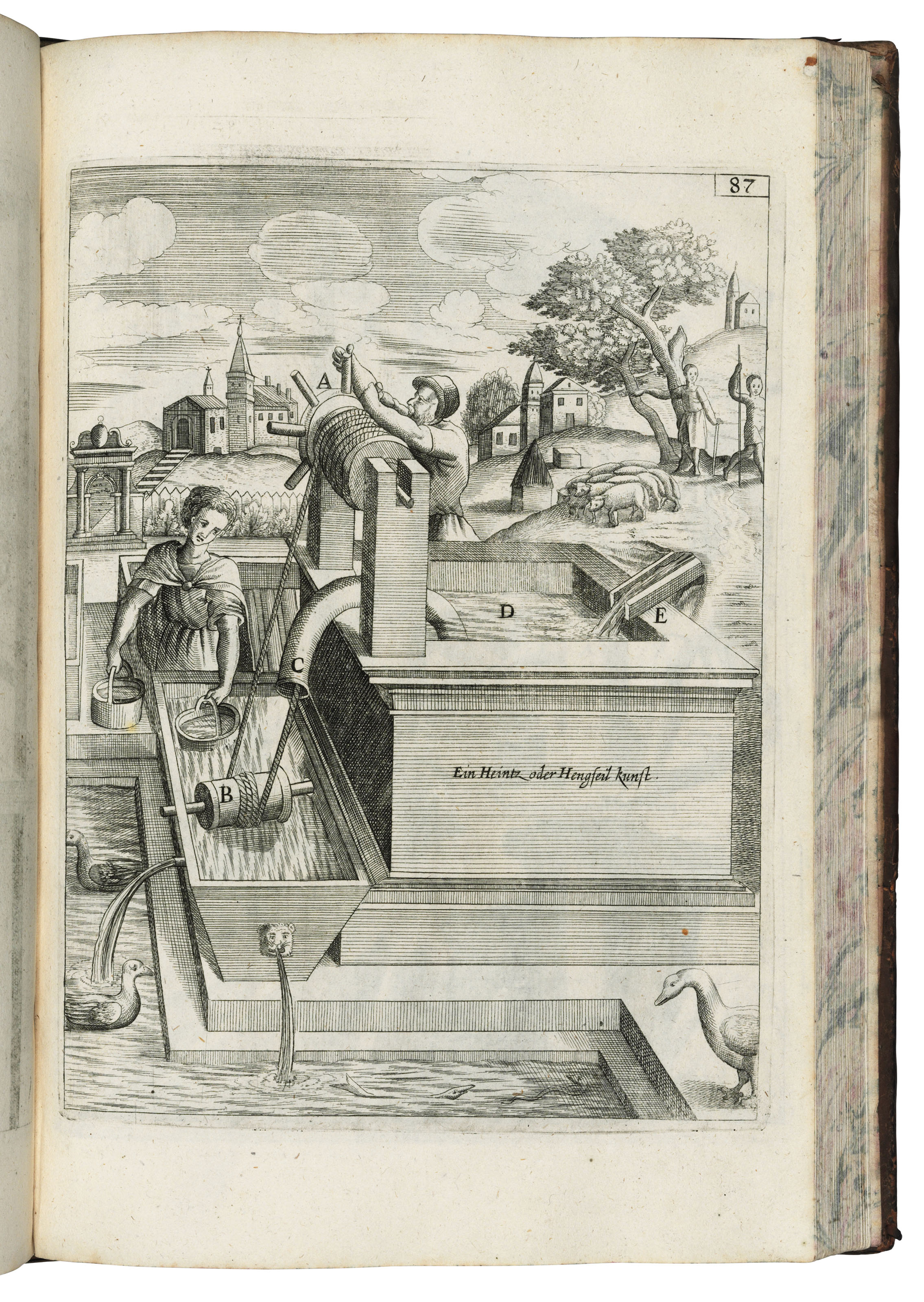 BÖCKLER, Andreas (16641698). Theatrum machinarum novum. Cologne